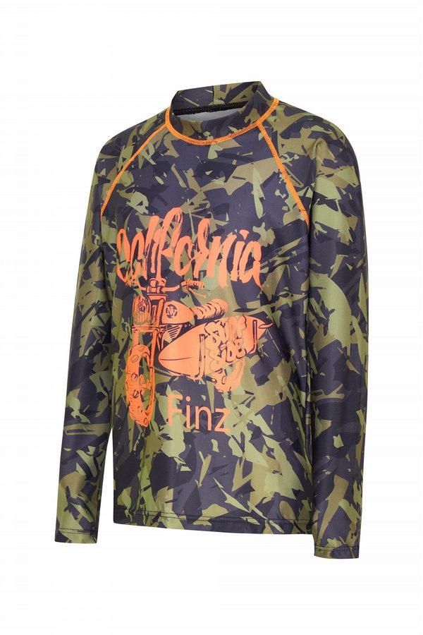 Camo Long Sleeve Rashie Army