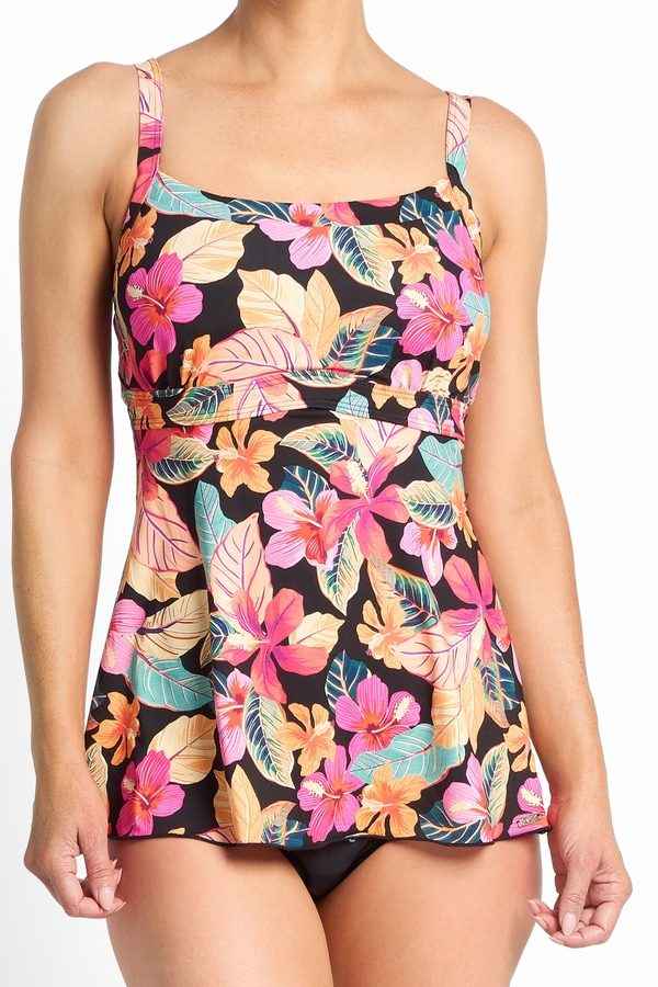 Phuket Mastectomy Swing Singlet Black