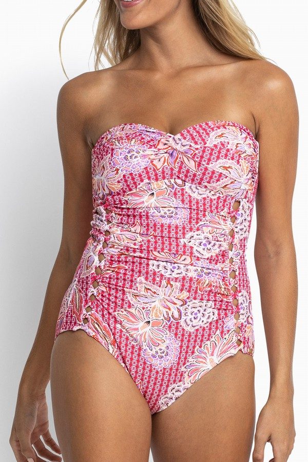 jantzen bandeau one piece