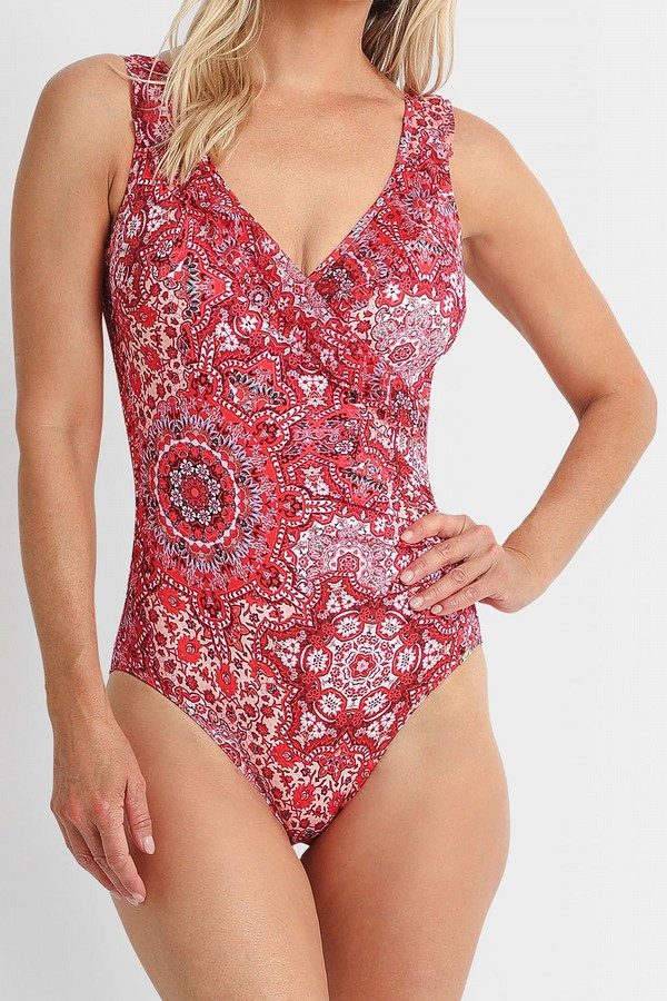 Sunseeker Timeless Frill One Piece Black