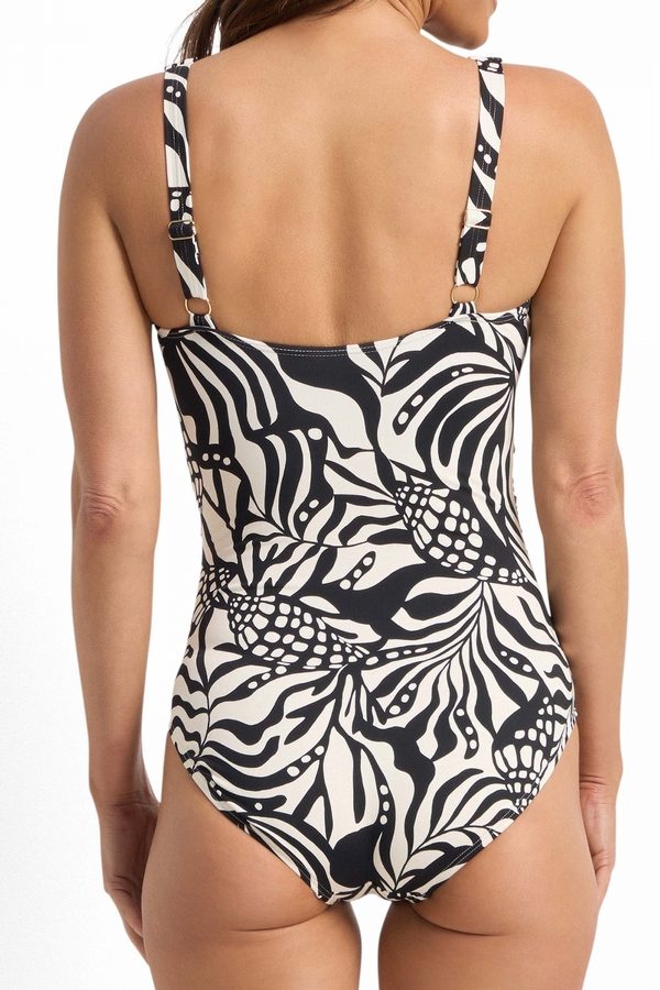 Seashells F-G Multi Ruched One Piece