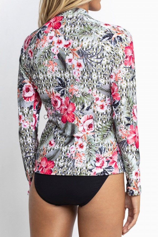 Jantzen Koh Lipe Zip Front Rash Vest Navy