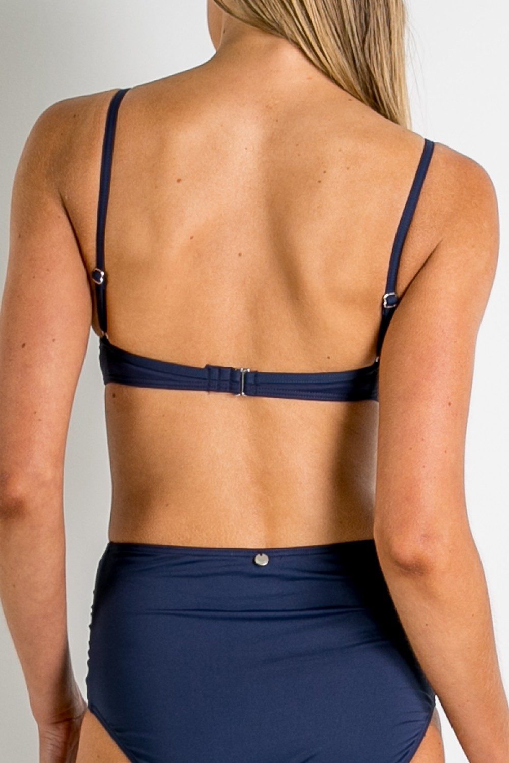 Basix D Moulded Push Up Bra-Ink