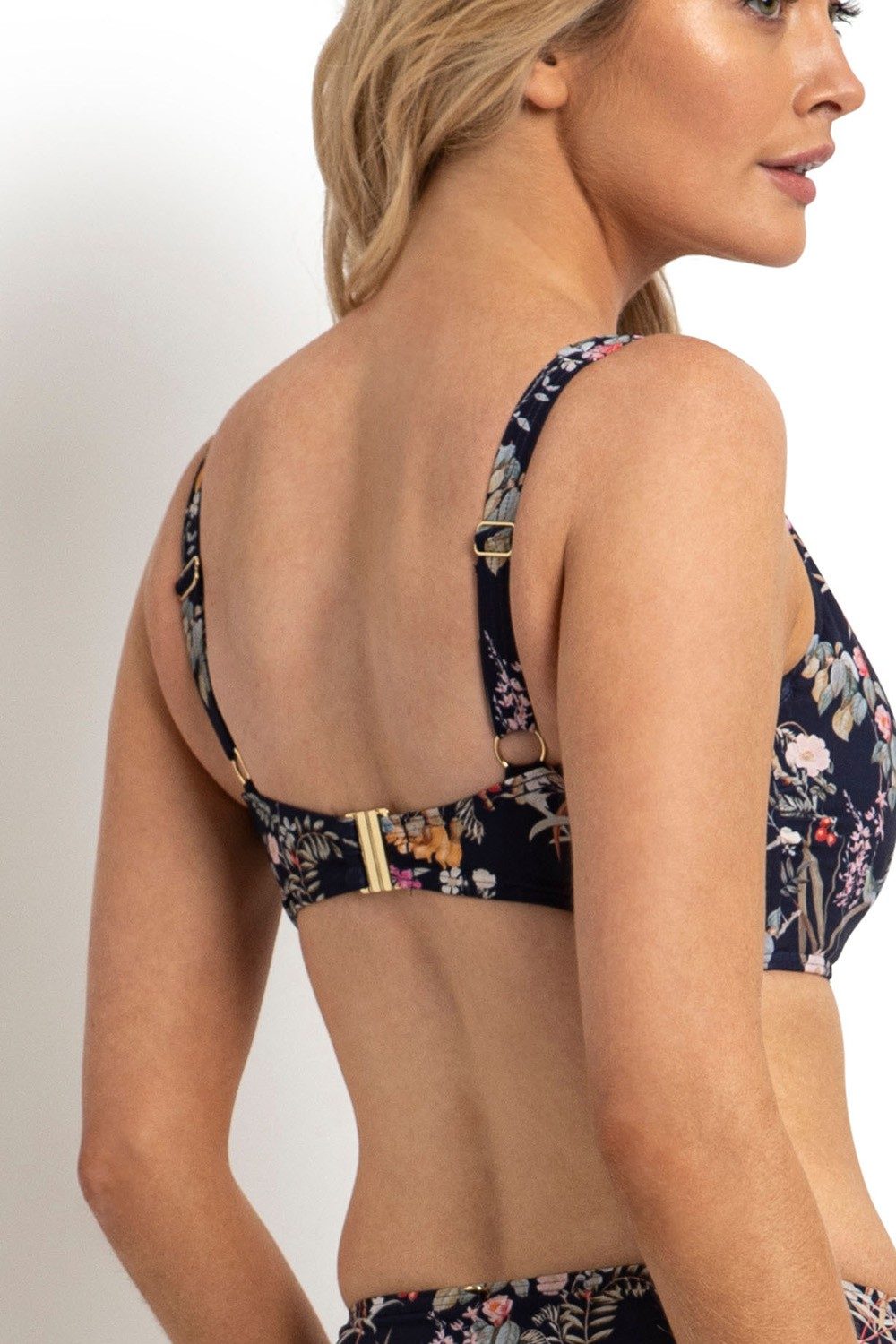 Waterlily DD-E Twist Bra-Ink