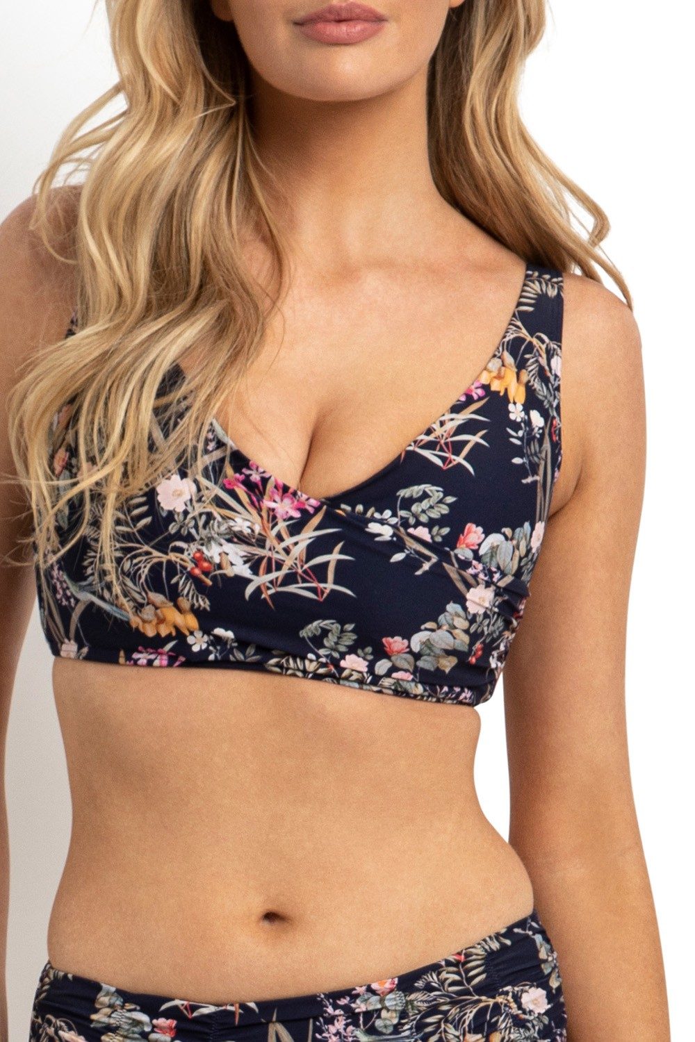 Waterlily DD-E Twist Bra-Ink