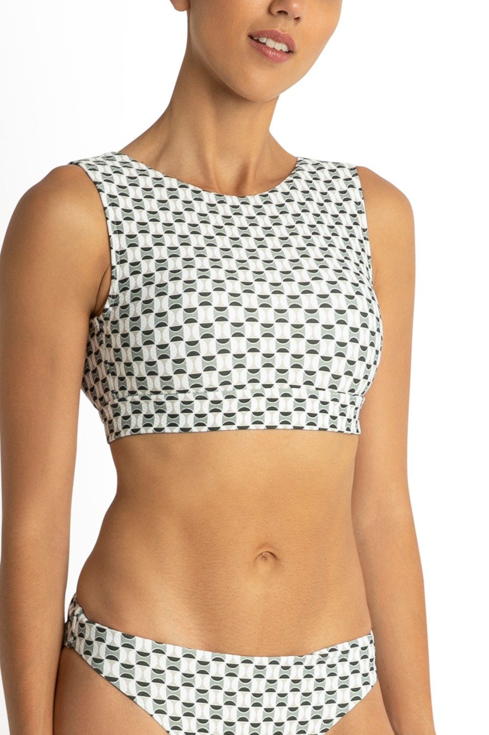 Crete Crop Top-Forest