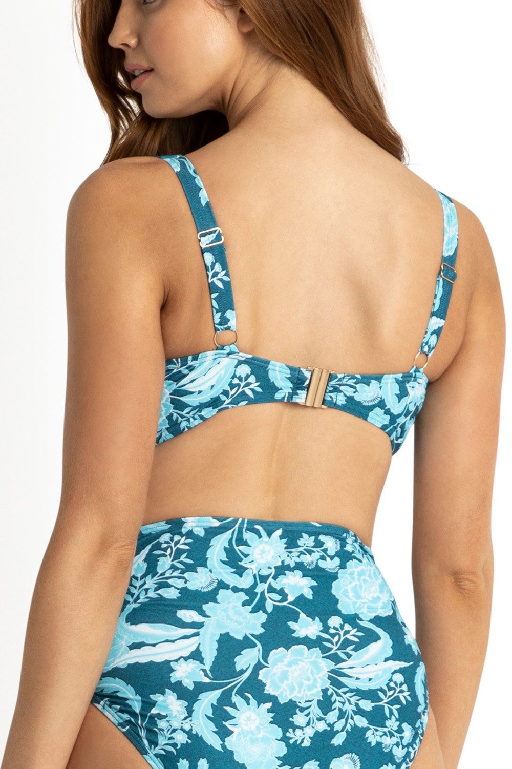 Tokyo E-F Frill Bra-Denim