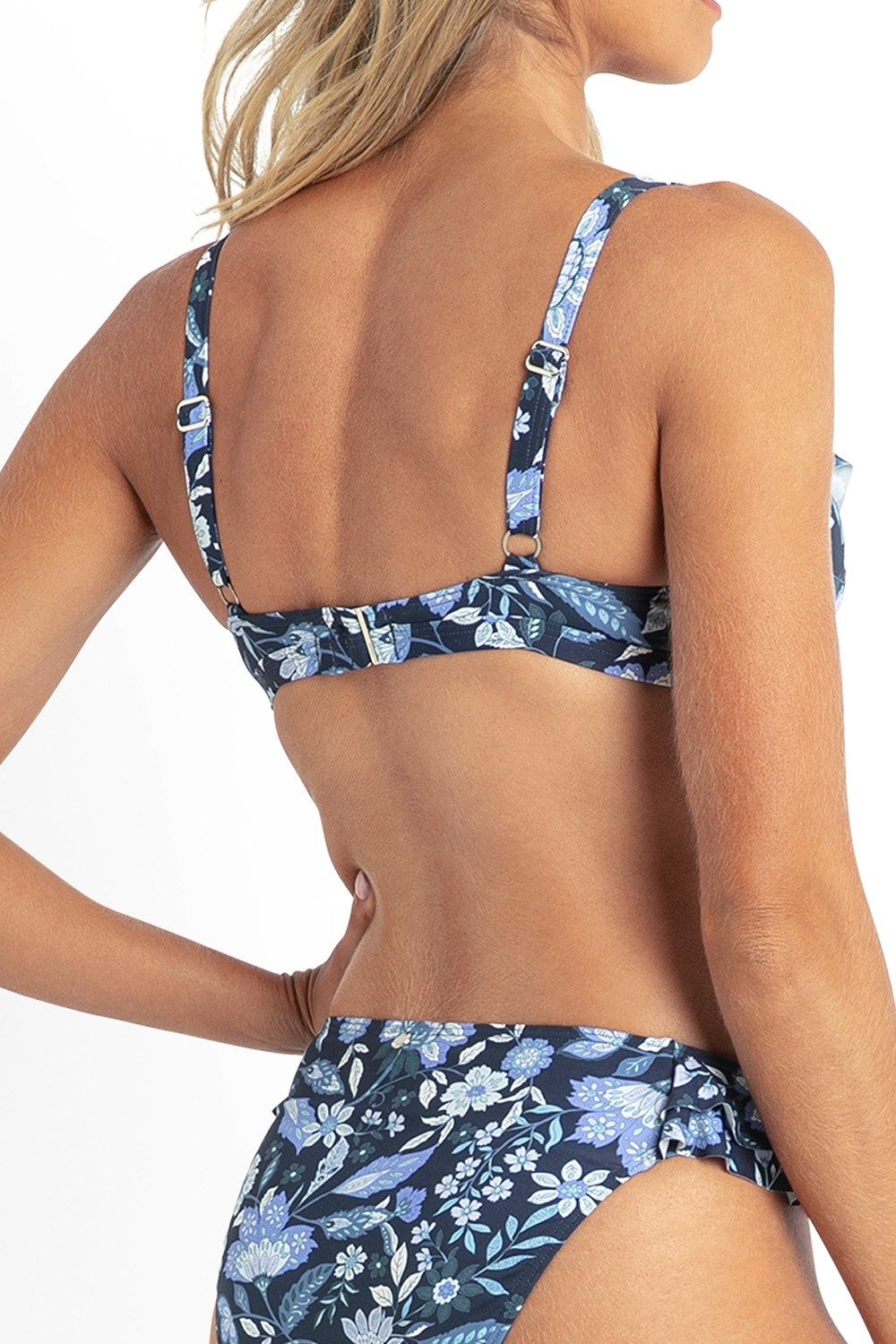 Provence Frill Bra-Ink