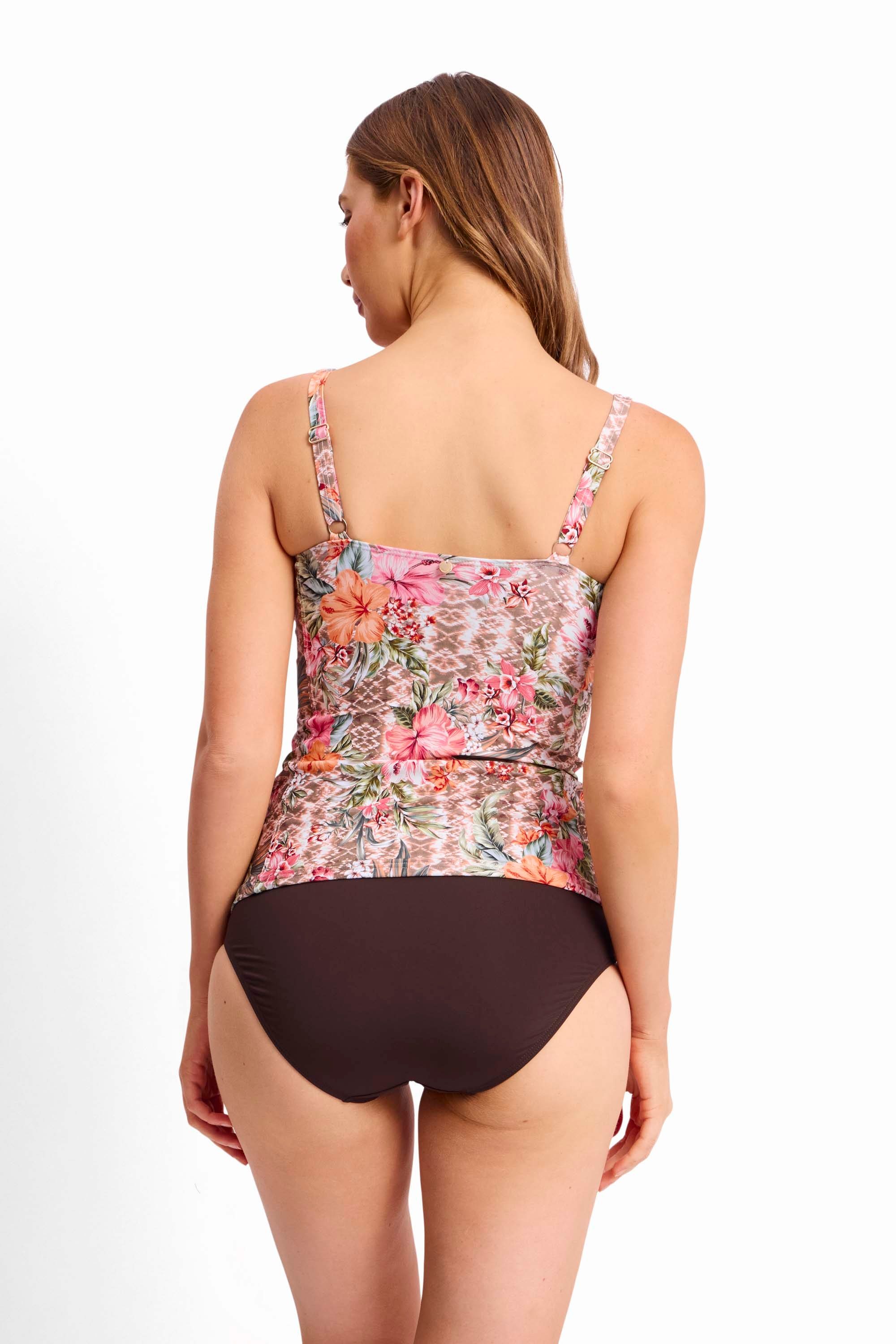 Mai Tai DD-E Underwire Singlet-Mocha