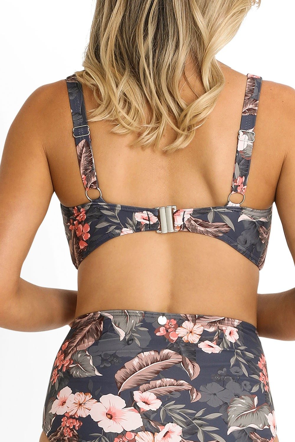 Kora E-F Frill Minimiser Bra-Midnight