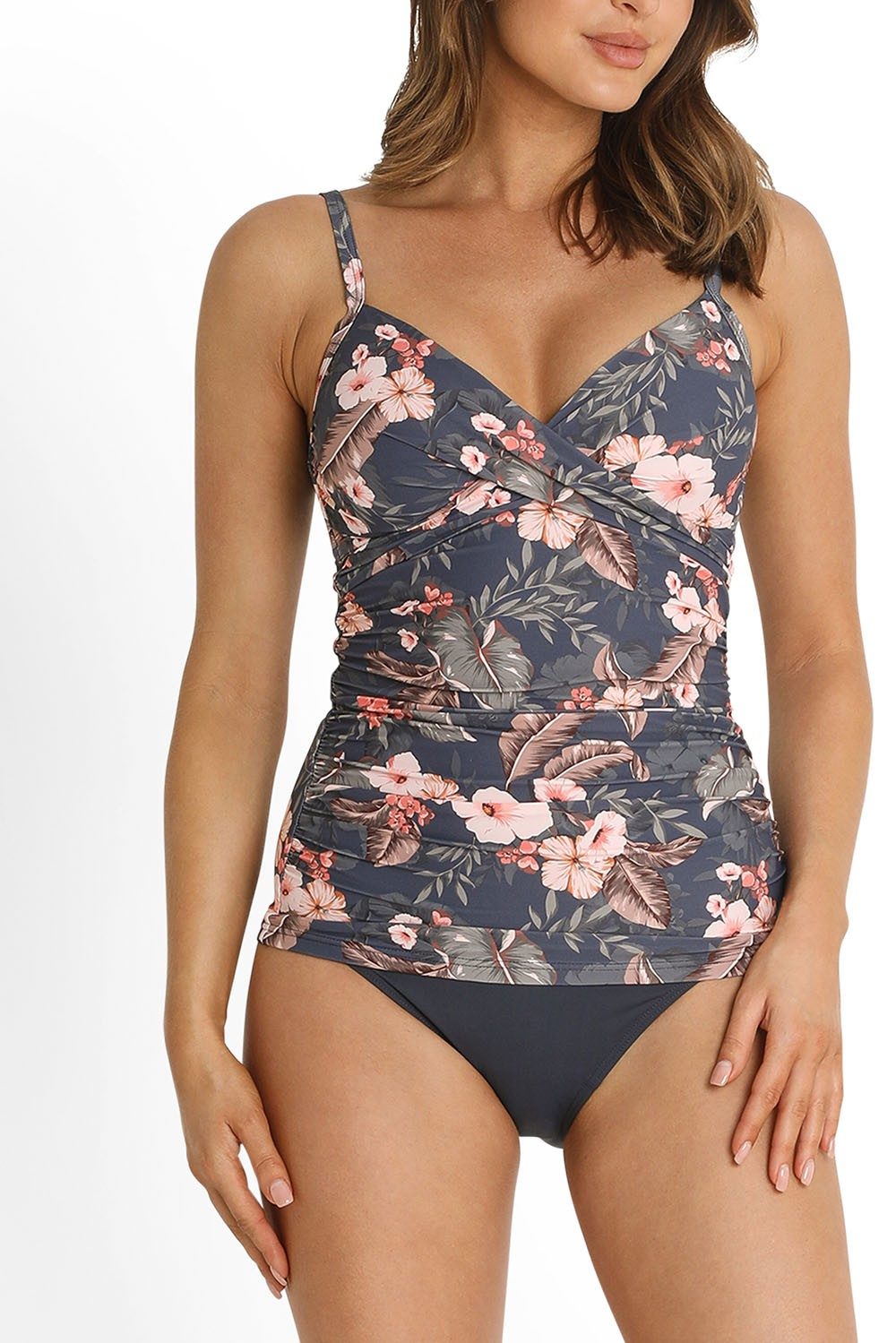 Basix DD/E Underwire Tankini Top