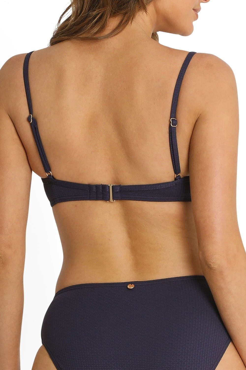 Coachella D Moulded Push Up Bra-Ink