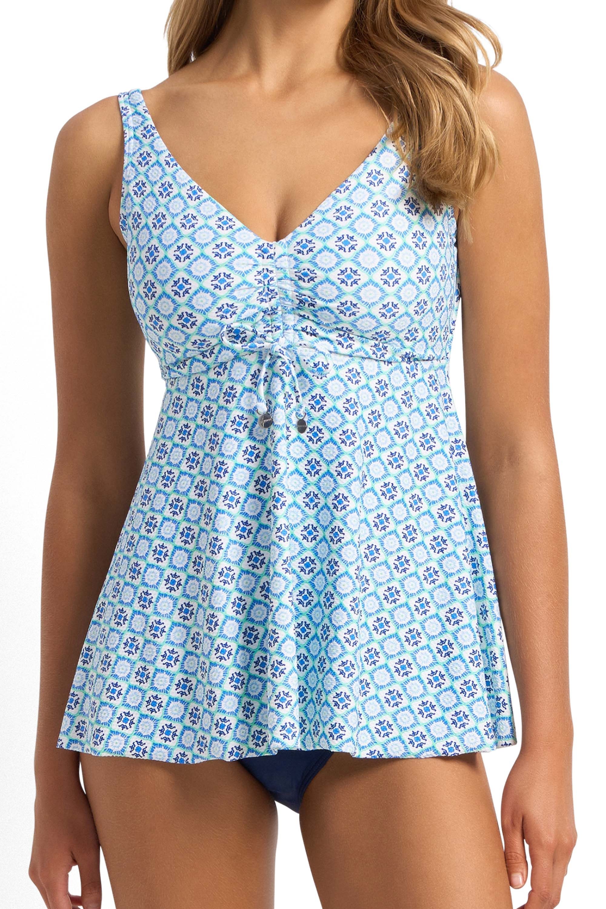 Delight F-G Tie Singlet-Ink