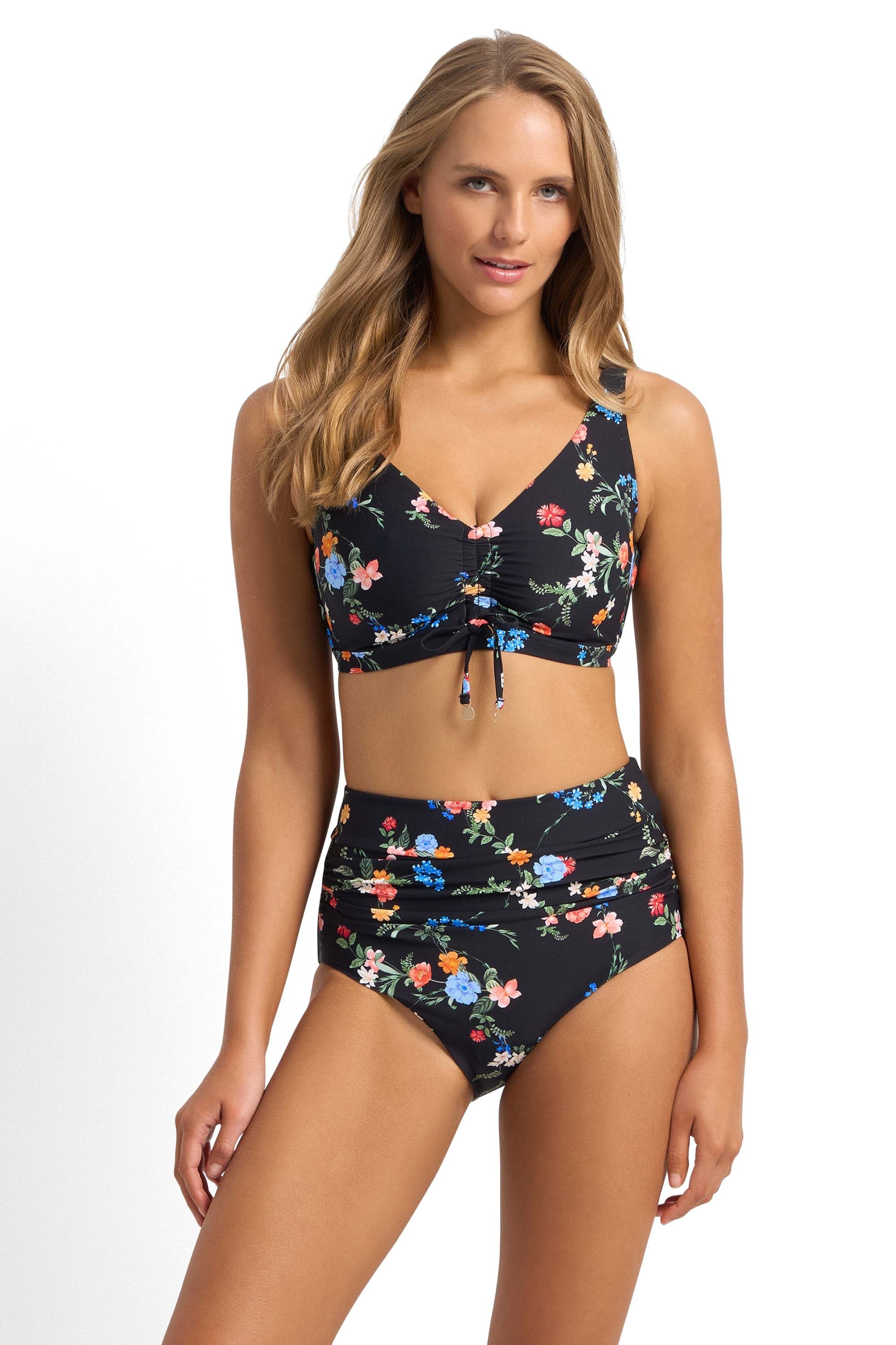 Japan F-G Tie Bra-Black