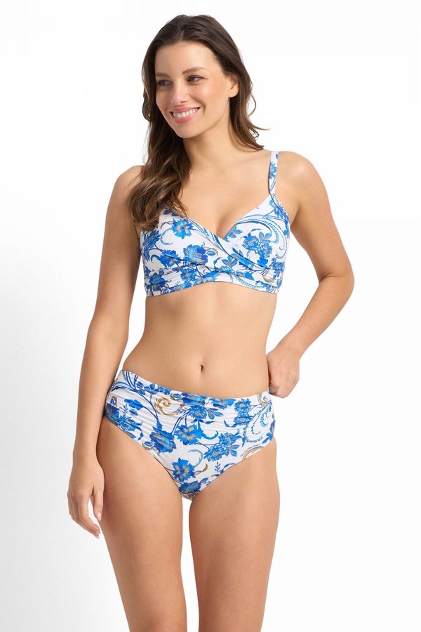 Sicily Twist Front Bralette White