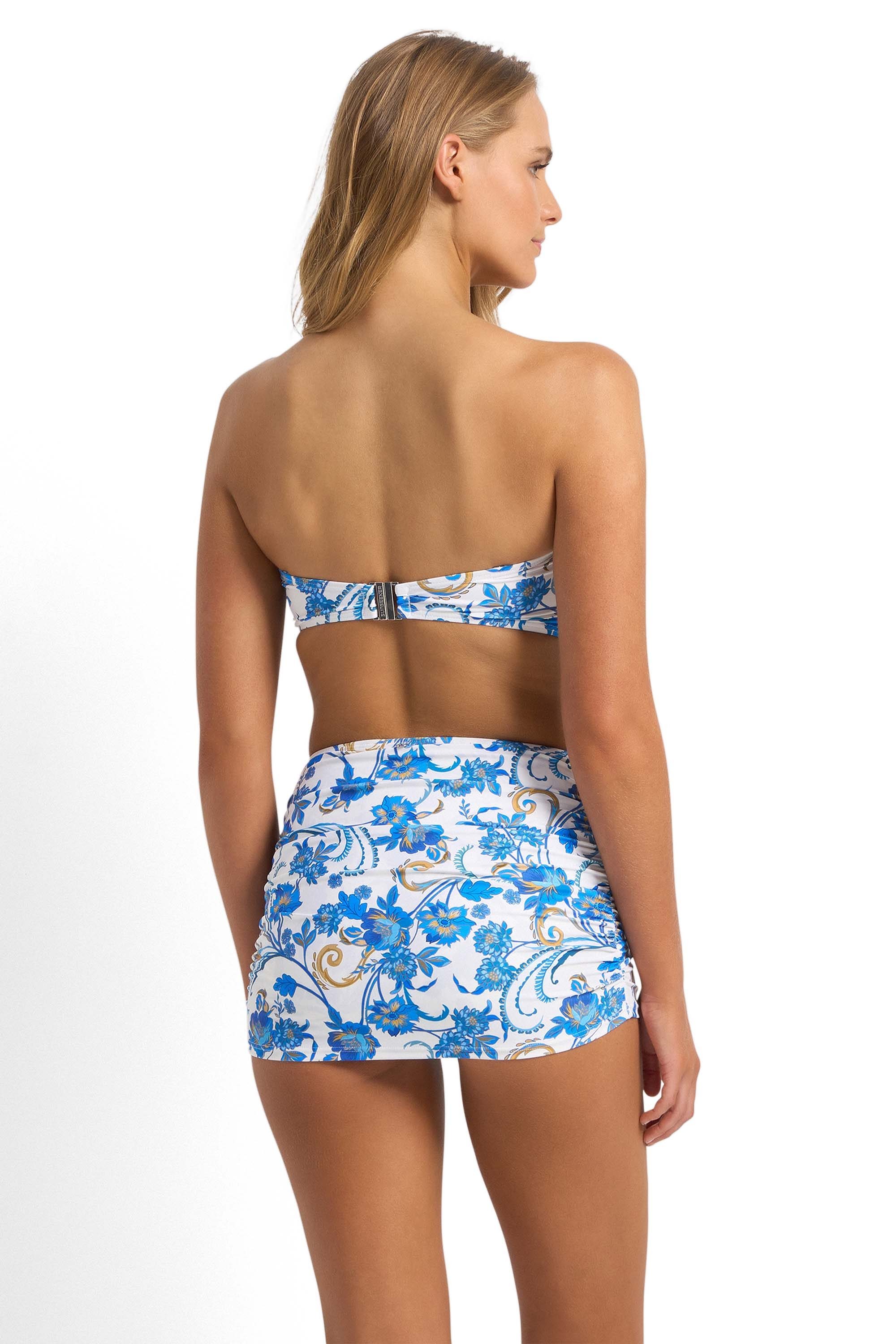 Sicily D-DD Wrap Bandeau Bra-White