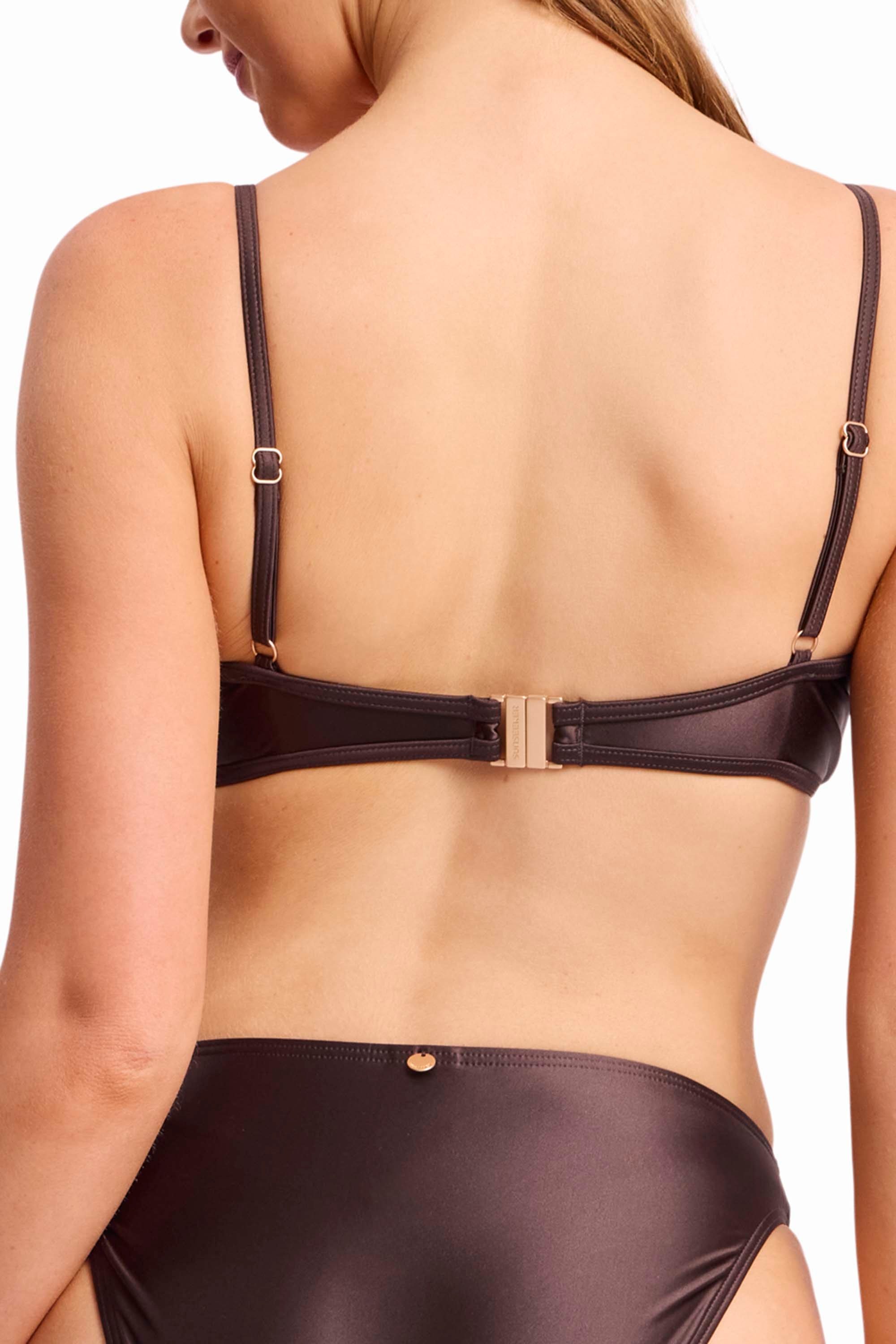 Femme Multi Buckle Bra-Coco