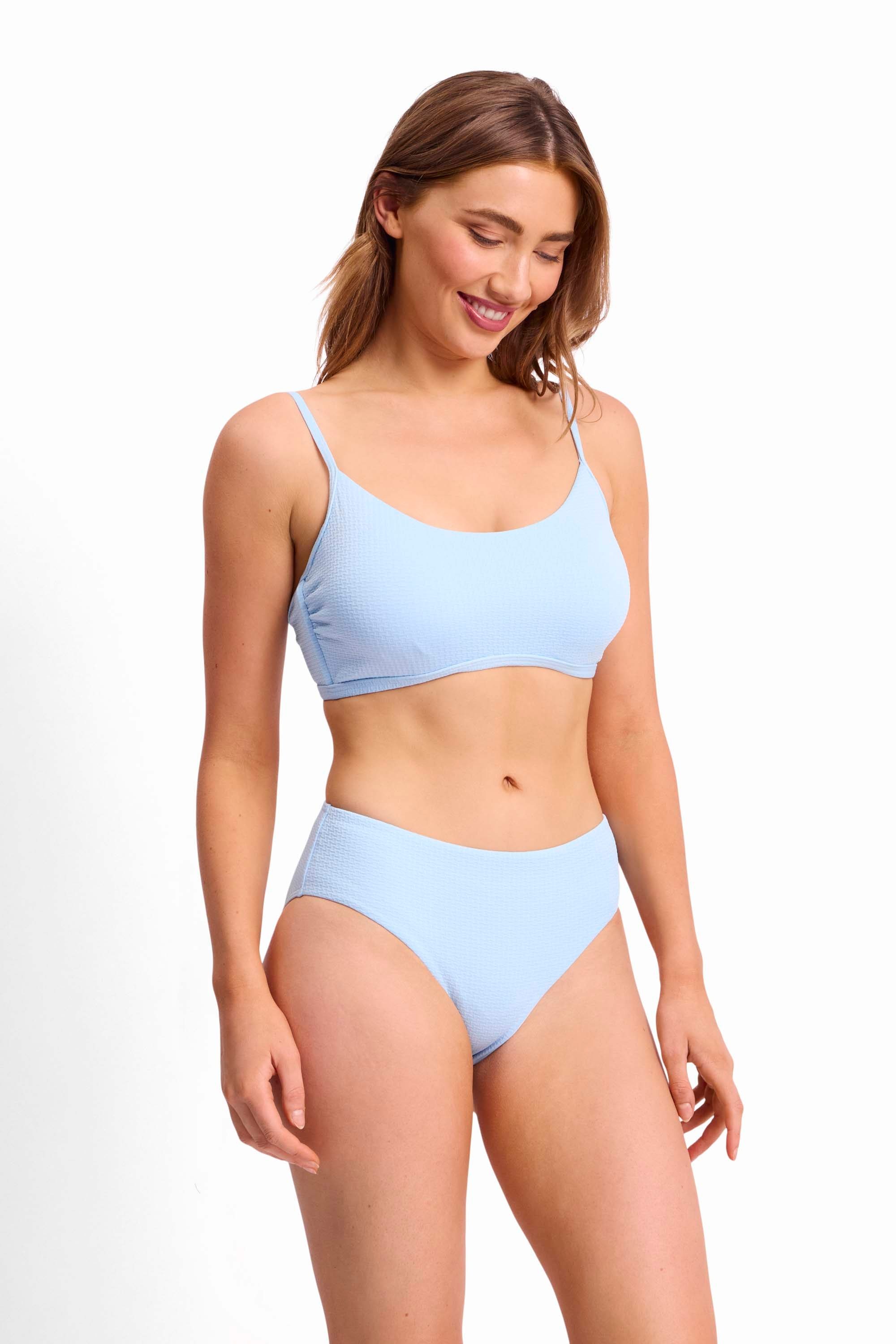 Pisces DD-E Slimline Bra-Seafoam