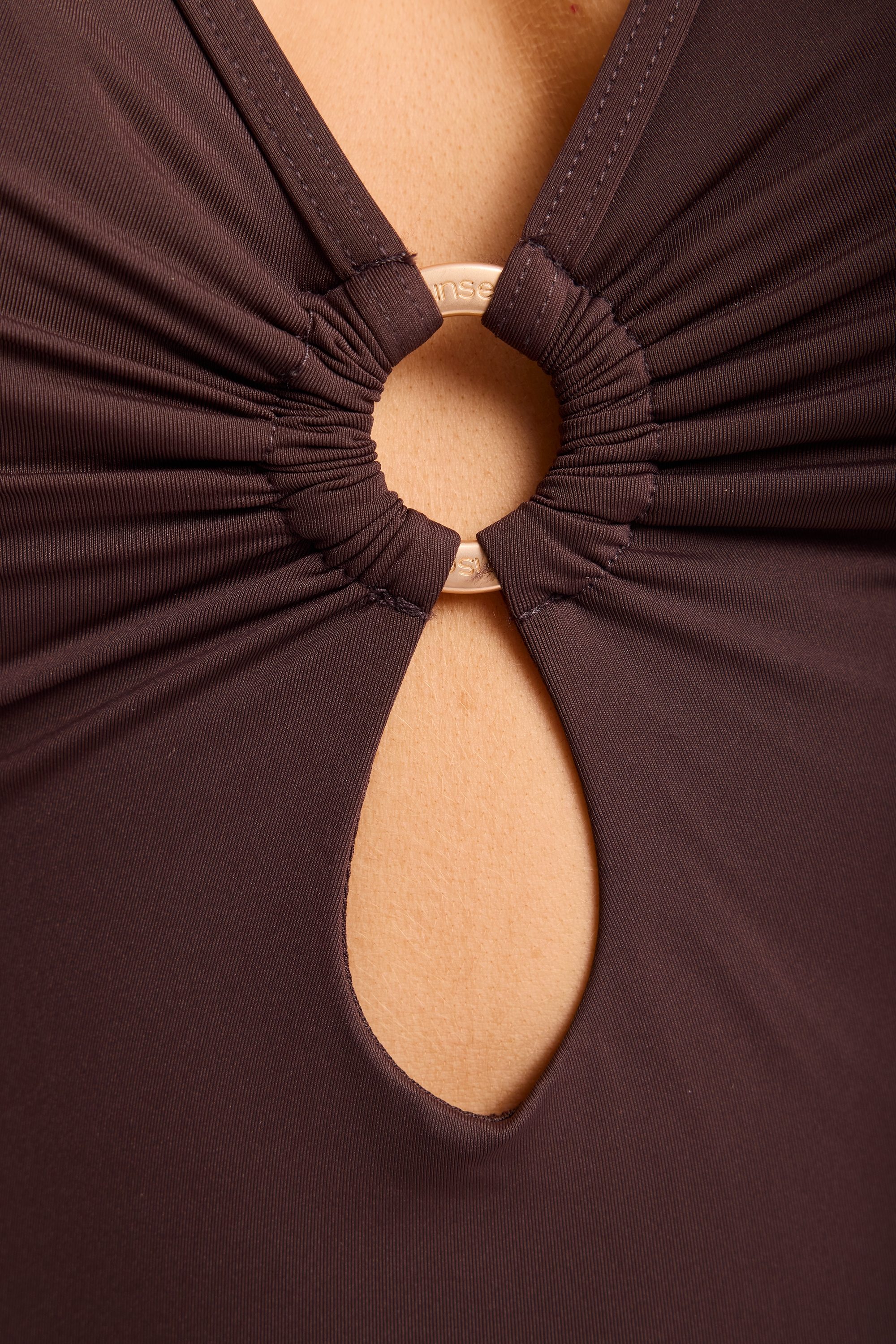 Basix Double Ring One Piece-Coco