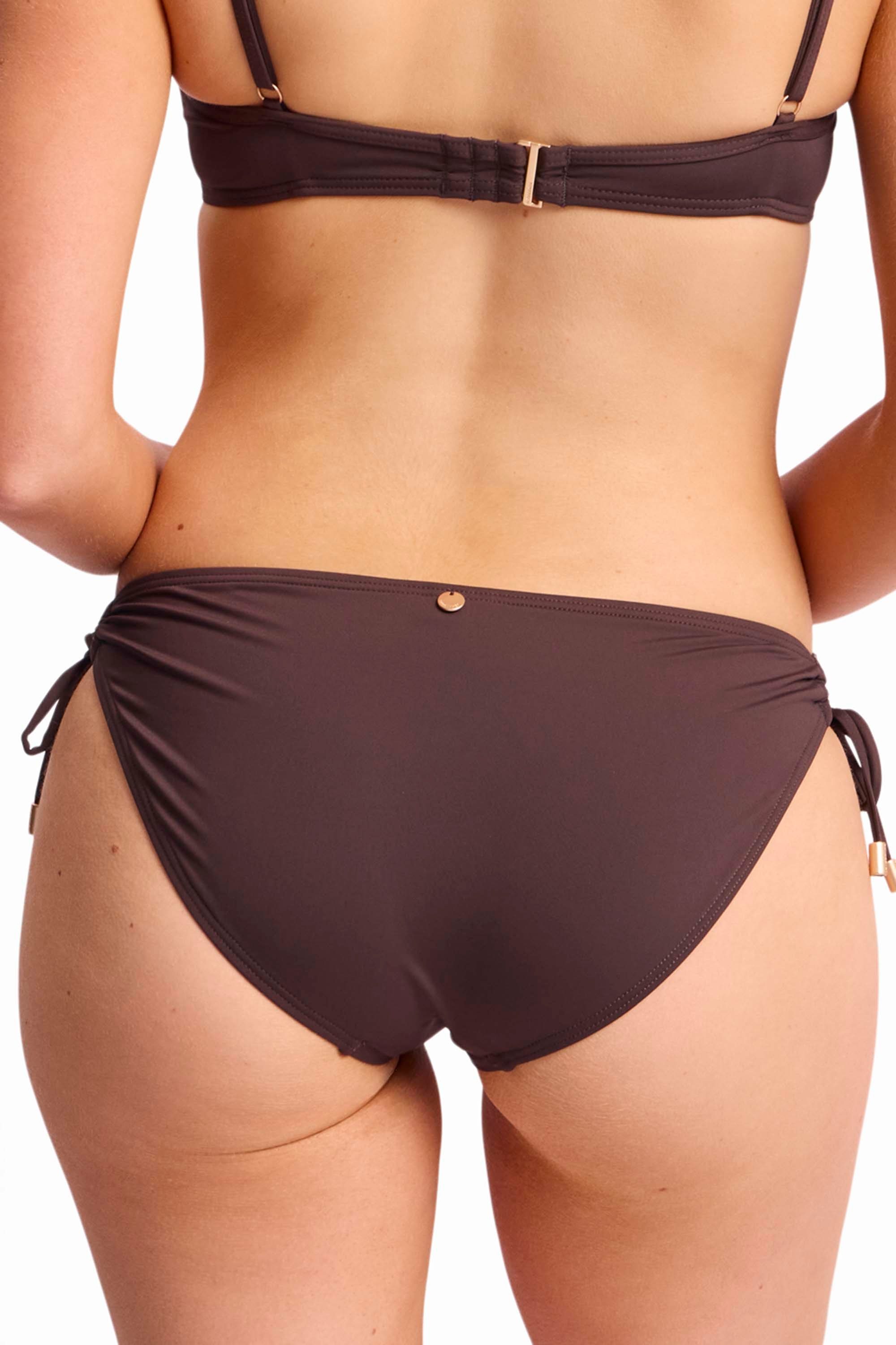 Basix Tie Side Pant-Coco