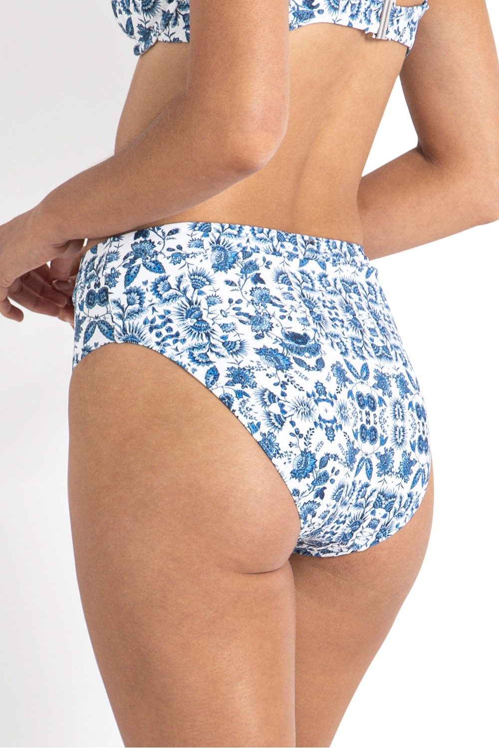 Bluebird Band Pant-White