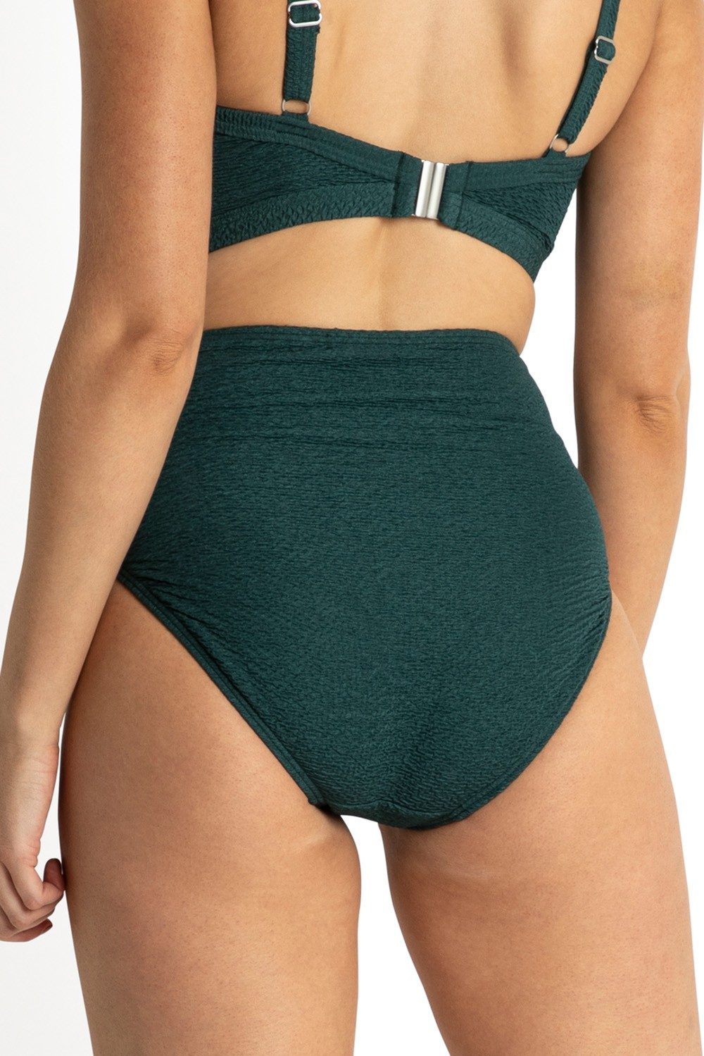 Wave High Waist Pant-Hunter