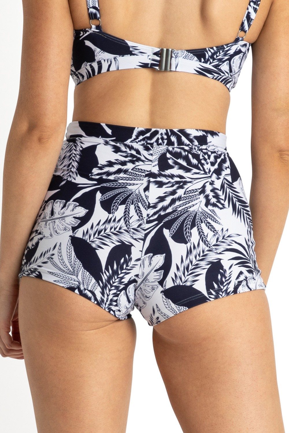 Bali High Waist Boyleg Pant-Ink