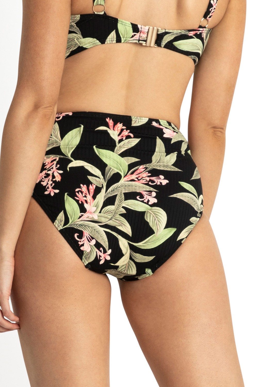 Amalfi High Waist Pant-Black