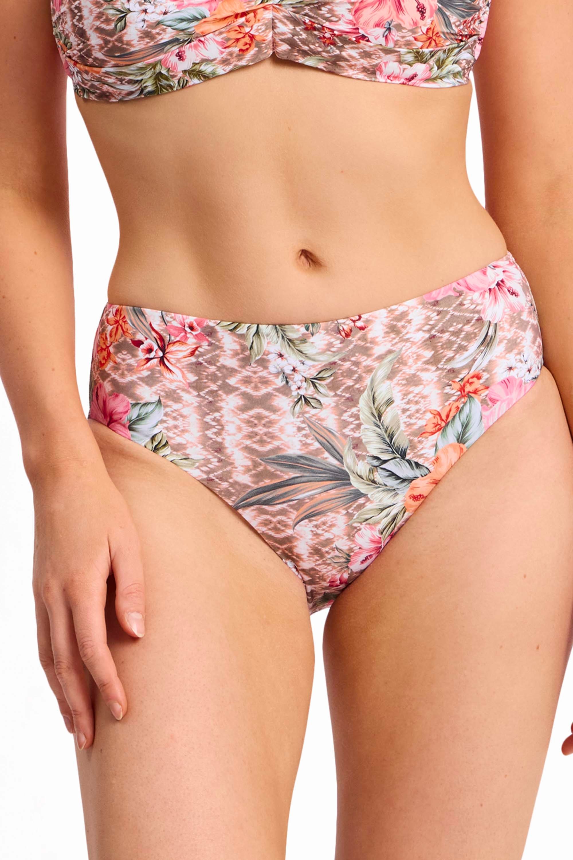 Mai Tai Mid Rise Pant-Mocha