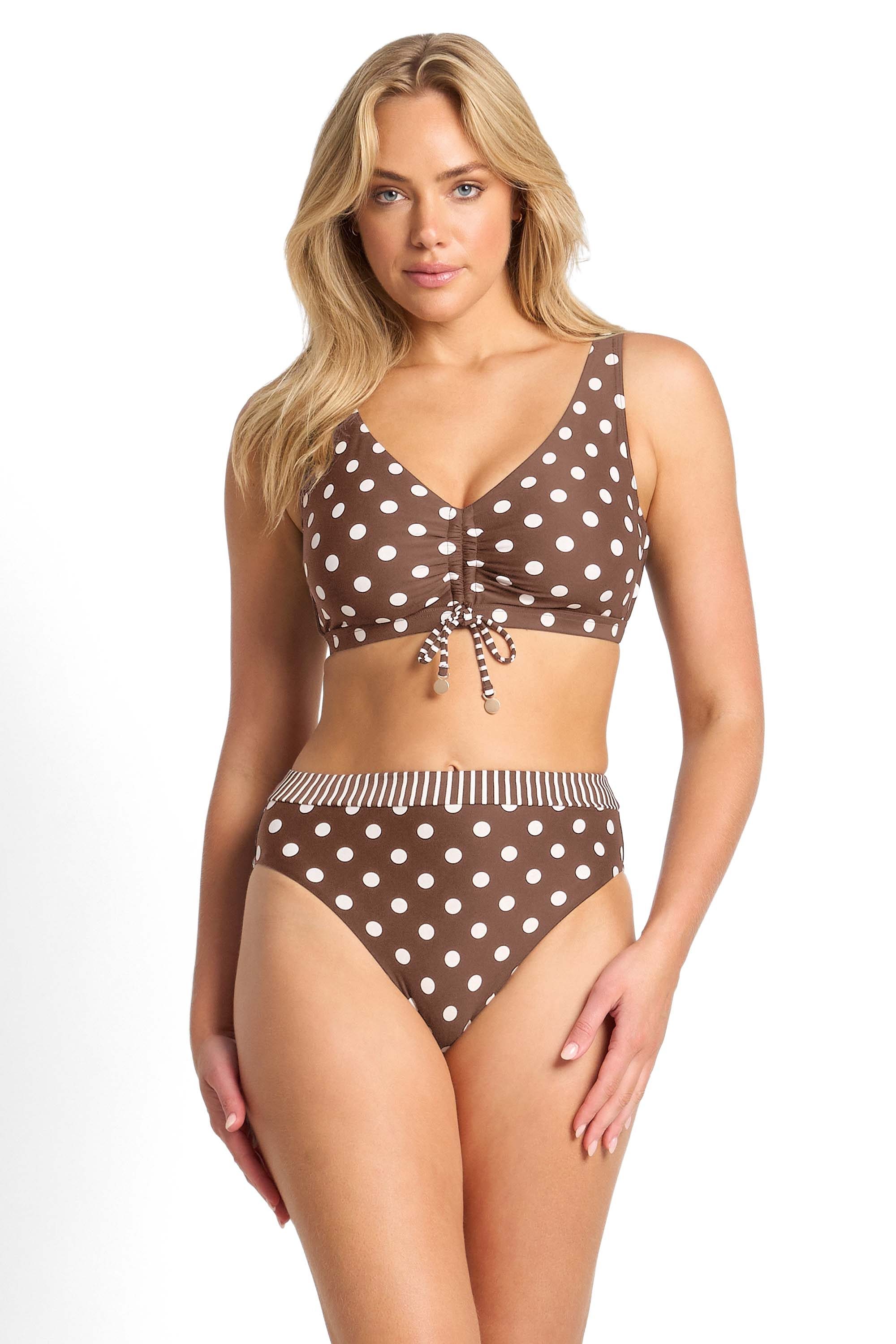 Seoul Band Pant-Mocha