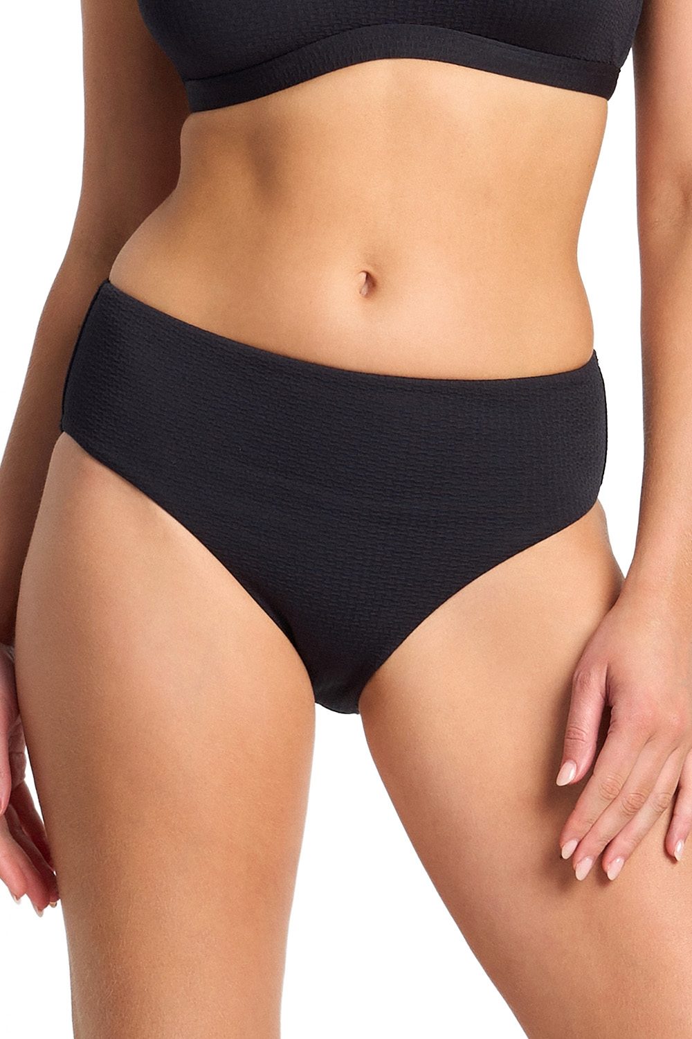 Pisces Mid Rise Pant-Black