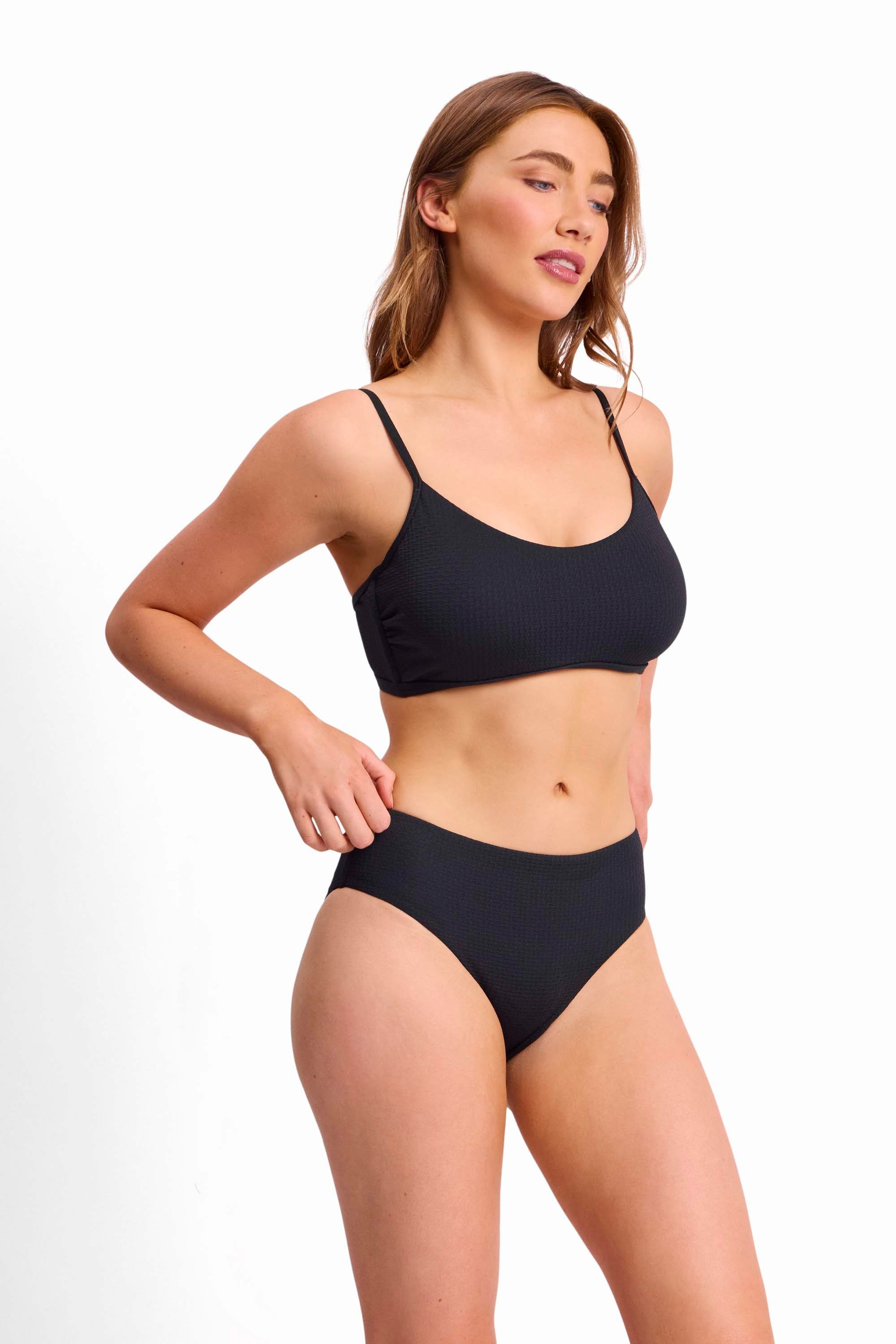 Pisces Mid Rise Pant-Black