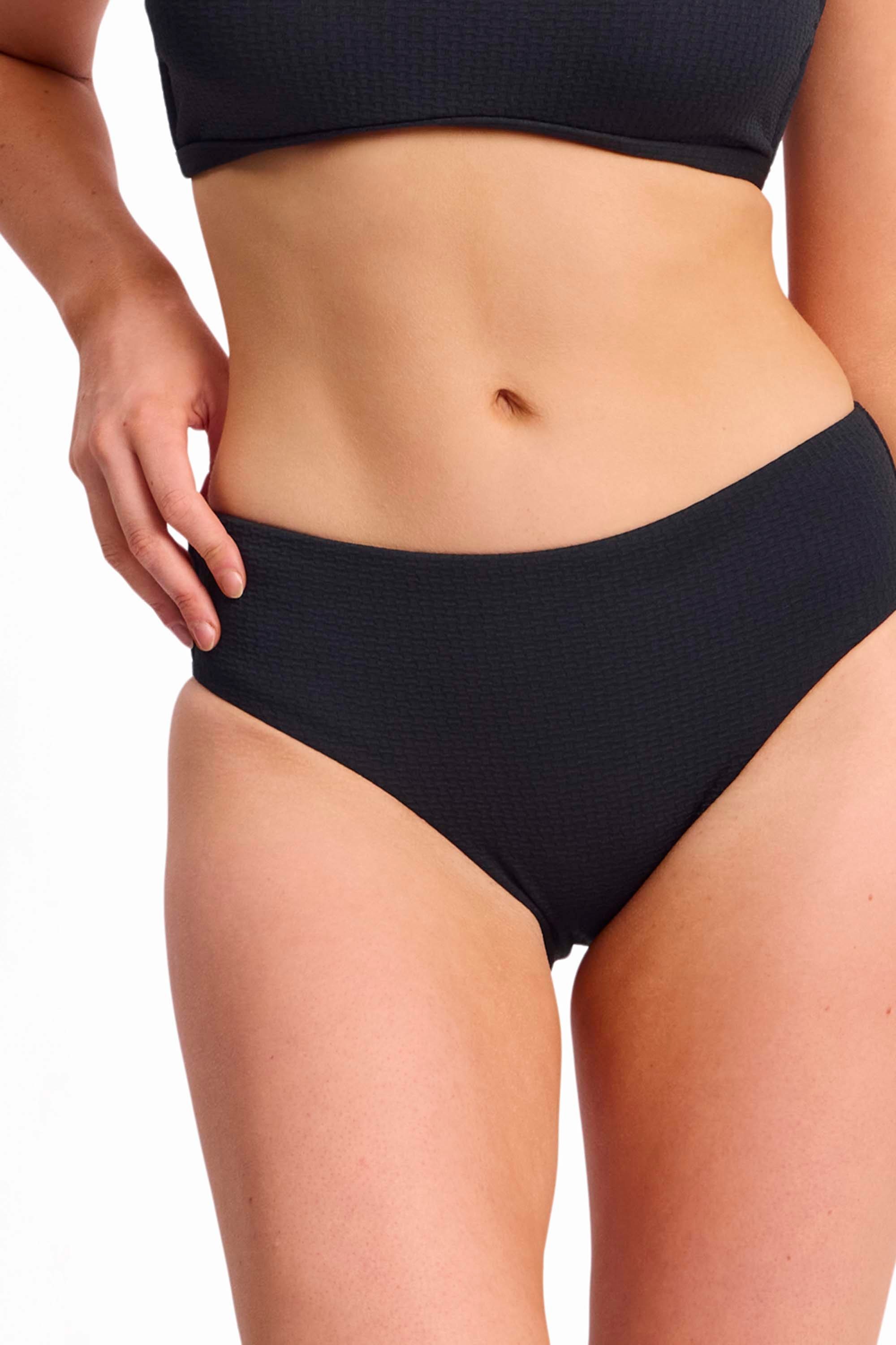 Pisces Mid Rise Pant-Black