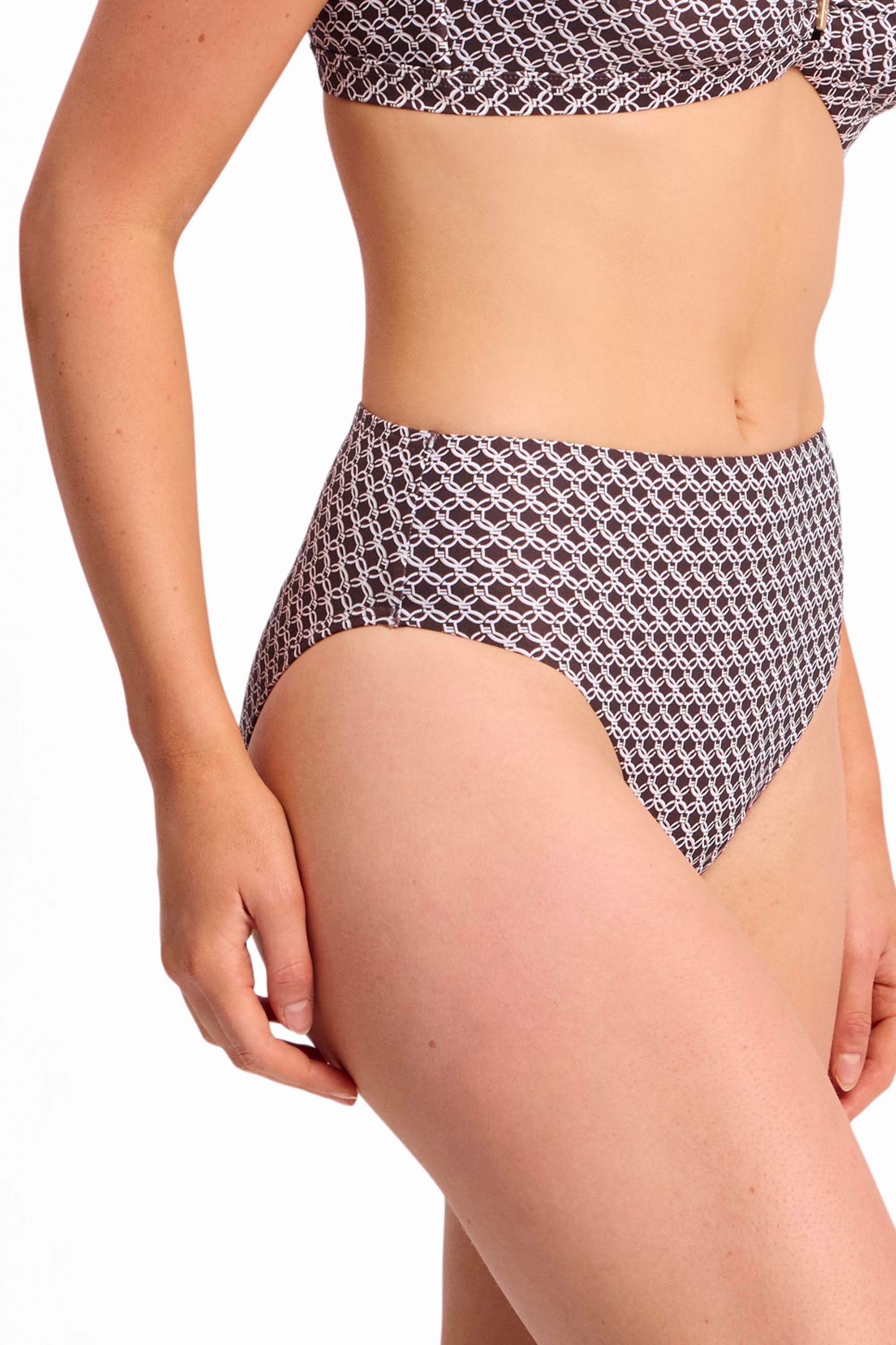 Dolce Highrise Leg Pant-Coco