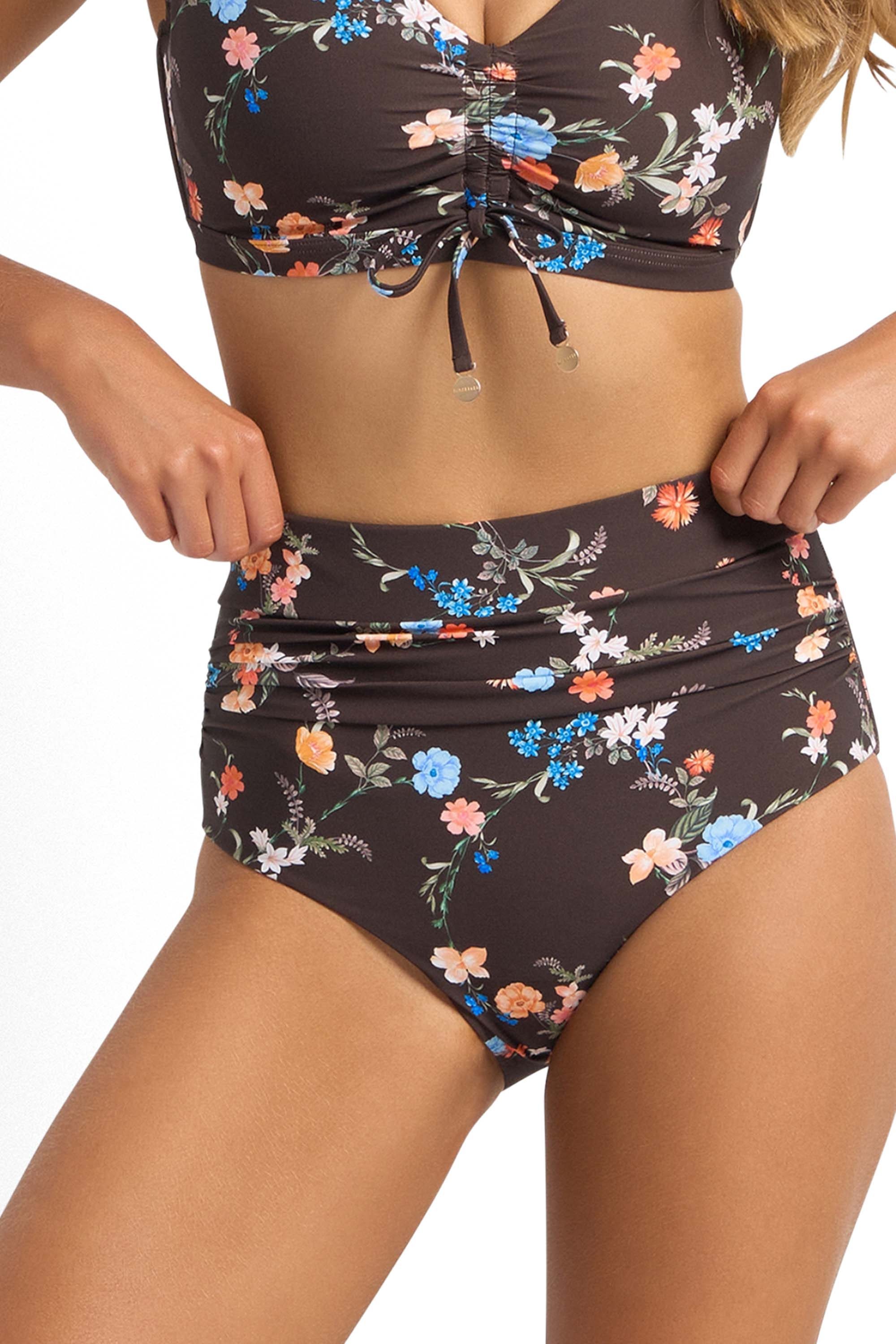 Japan Ruched Highwaist Pant-Coco