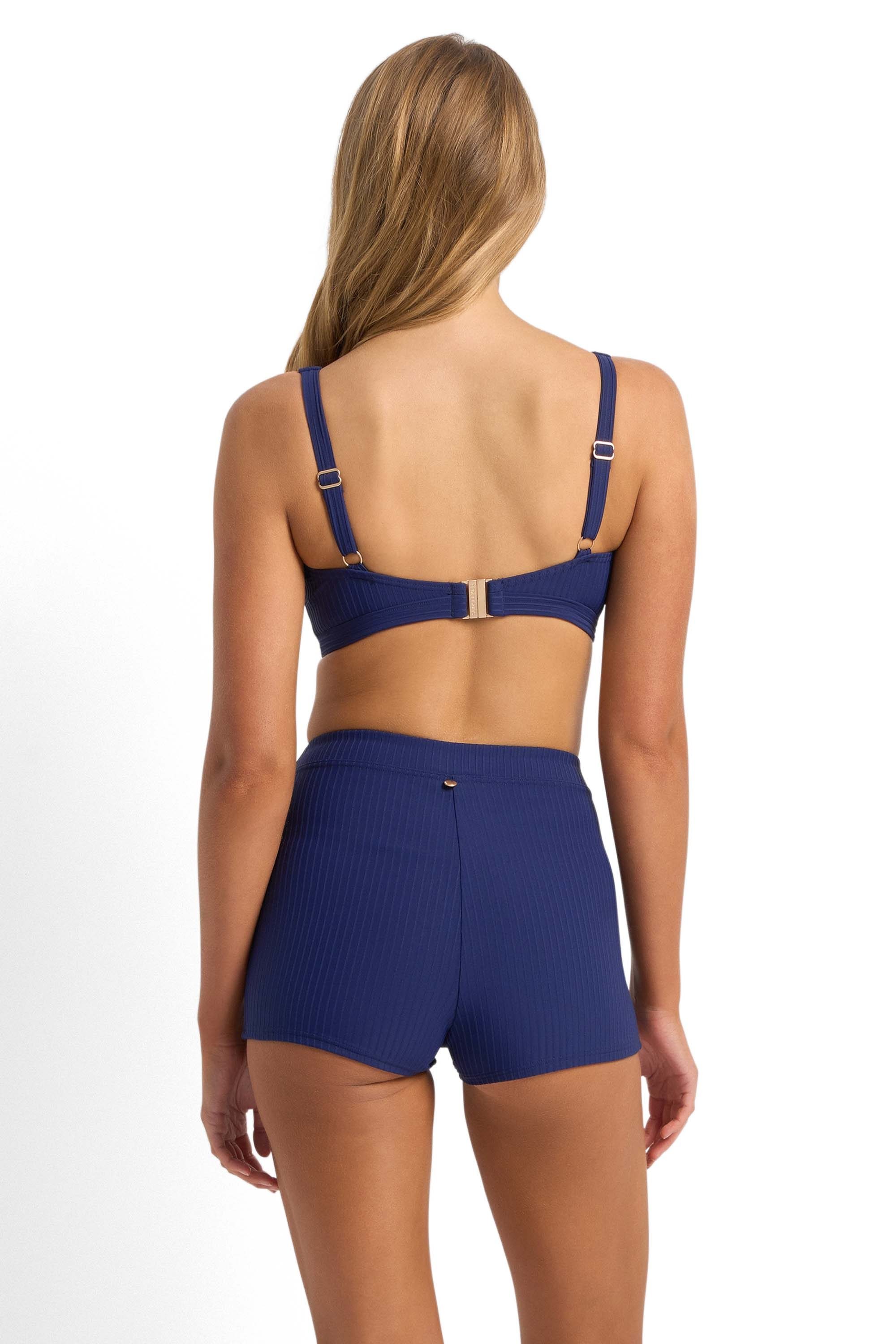 Reset High Waist Boyleg Pant-Ink