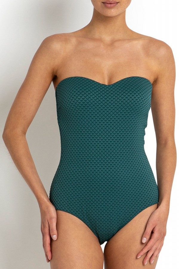 strapless swimsuits one piece