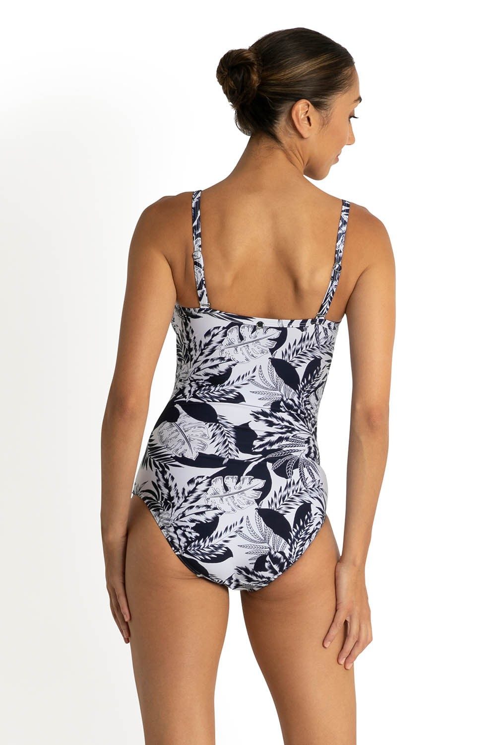 Bali Twist Front One Piece-Ink