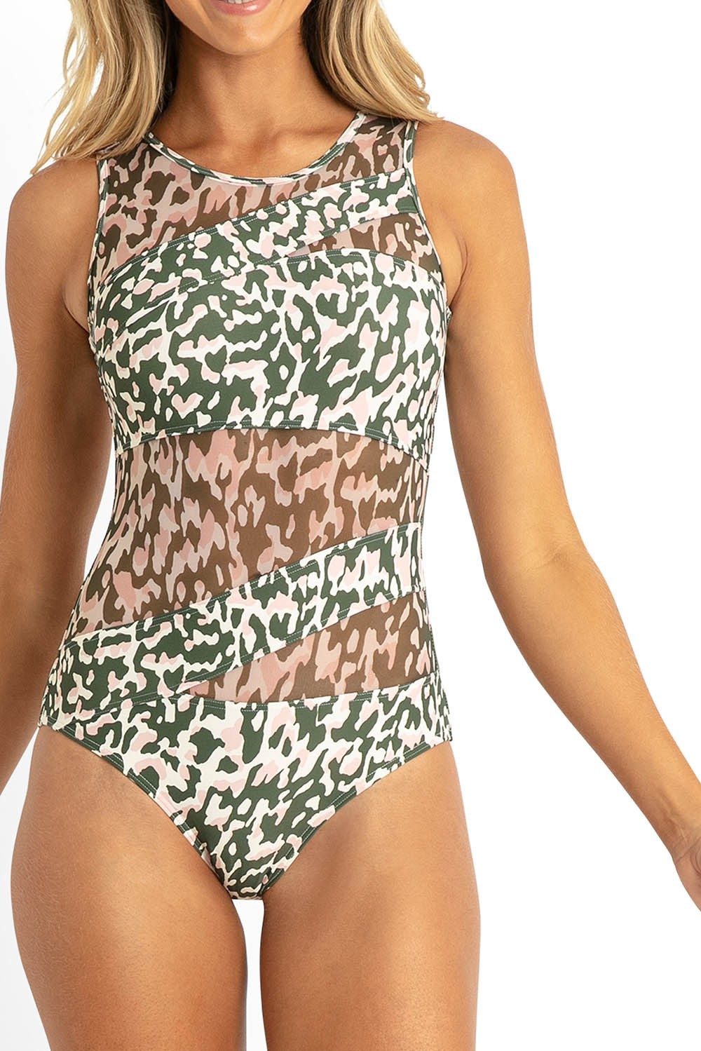 Orla Cross Bow Spliced One Piece-Khaki