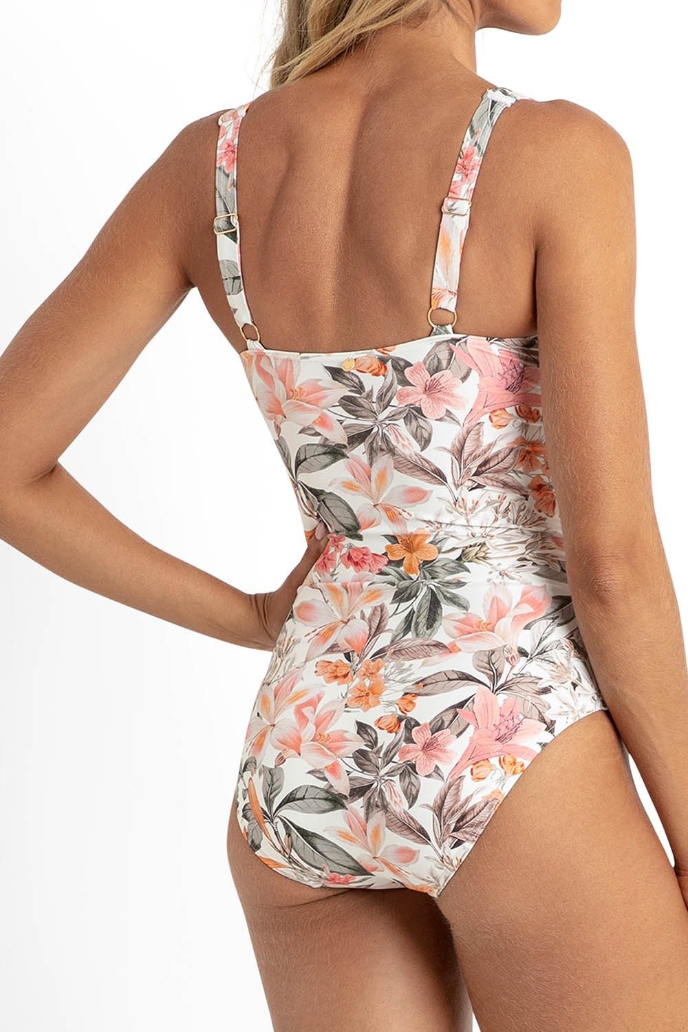Rome DD-E Twist One Piece-White