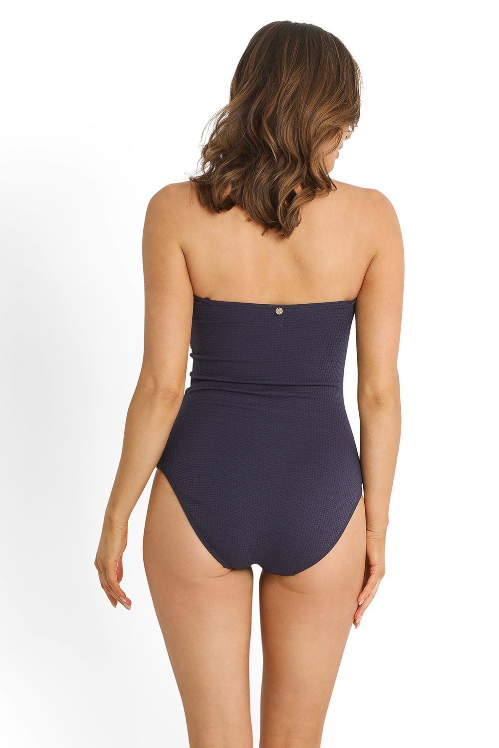 Coachella D-DD Bandeau One Piece-Ink