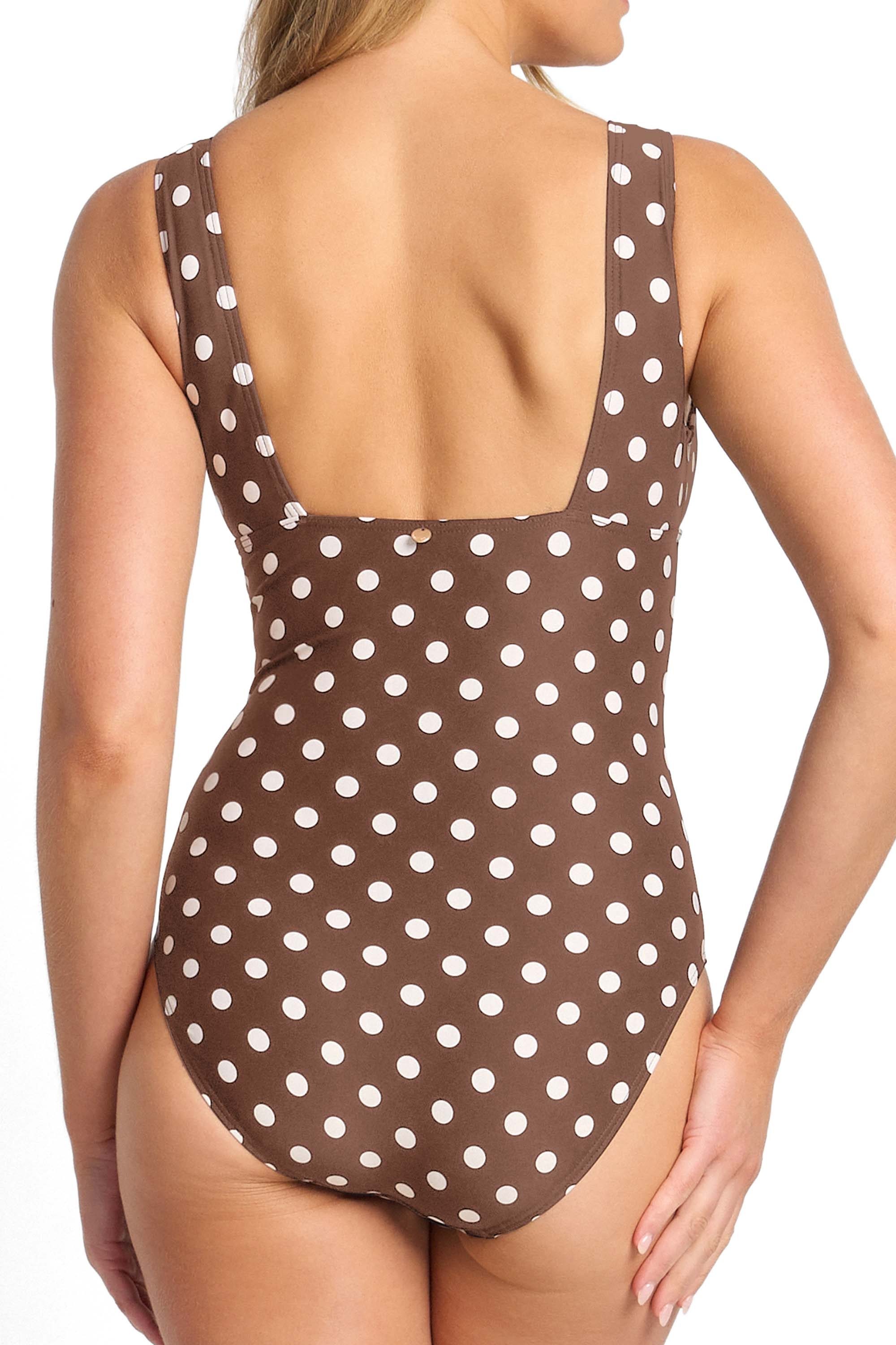 Seoul Frill One Piece-Mocha