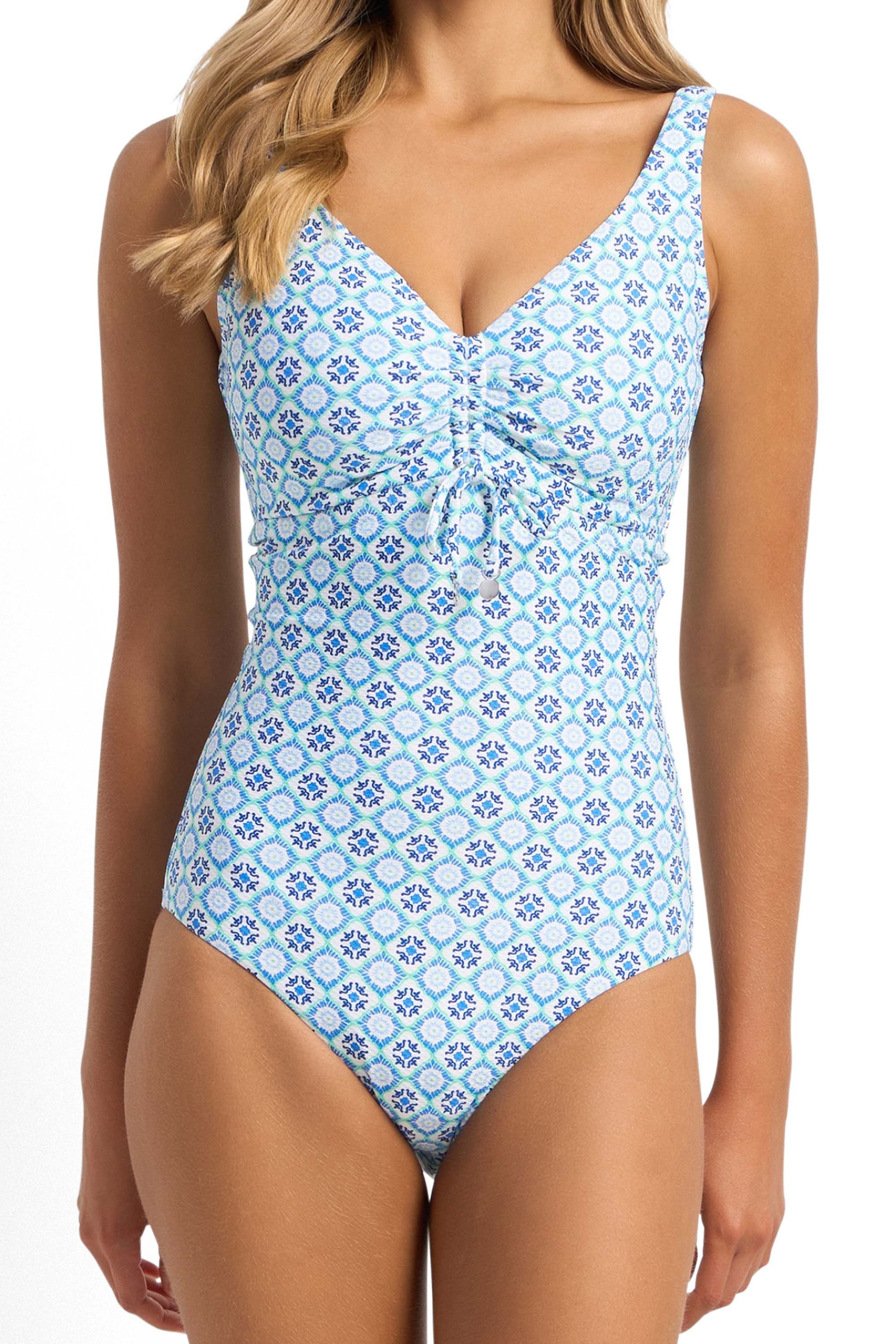 Delight F-G Tie One Piece-Ink