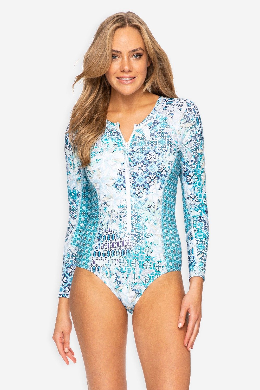 Fresco Surf Ryder One Piece-Petrol
