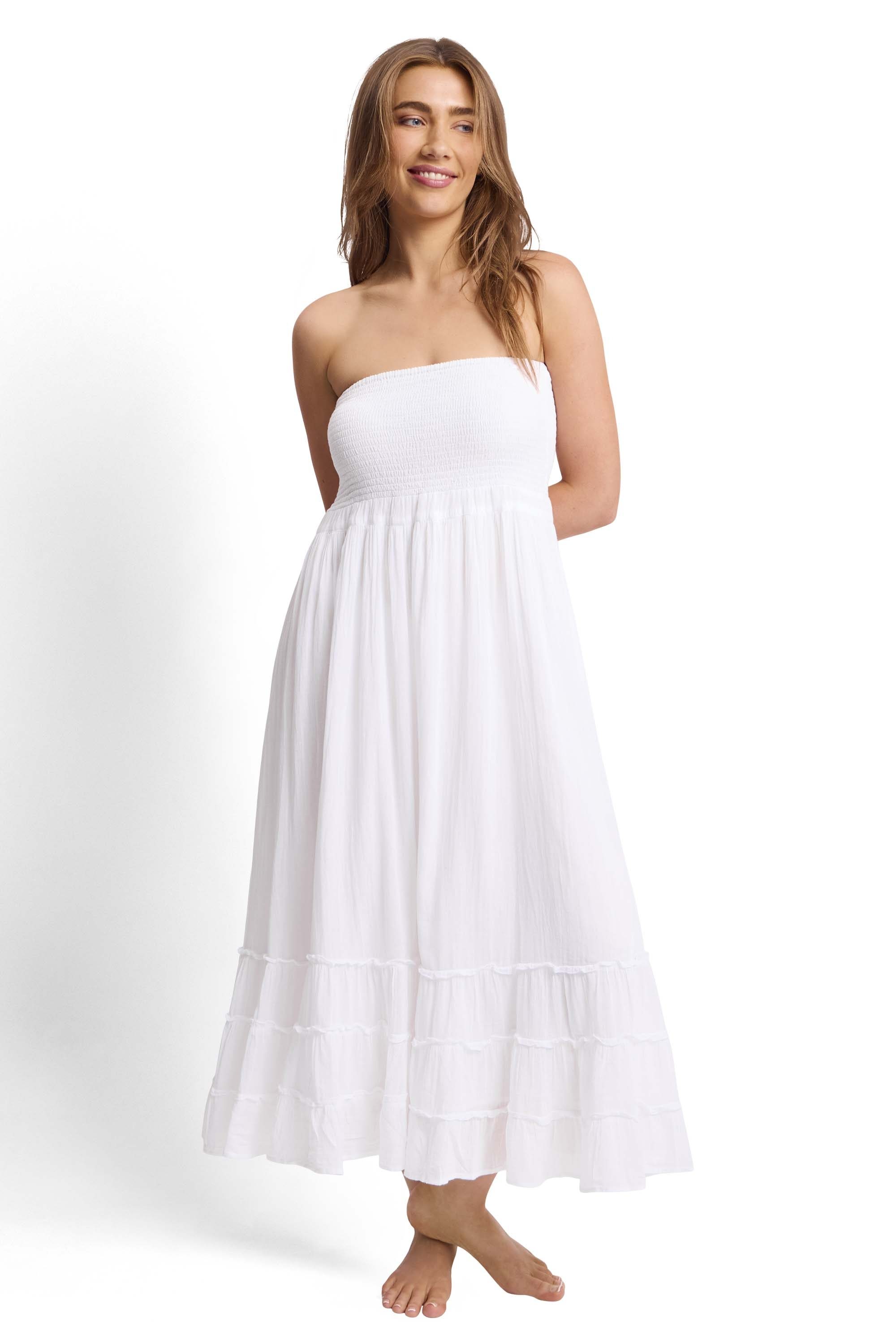 Resort Sunshine Maxi-White