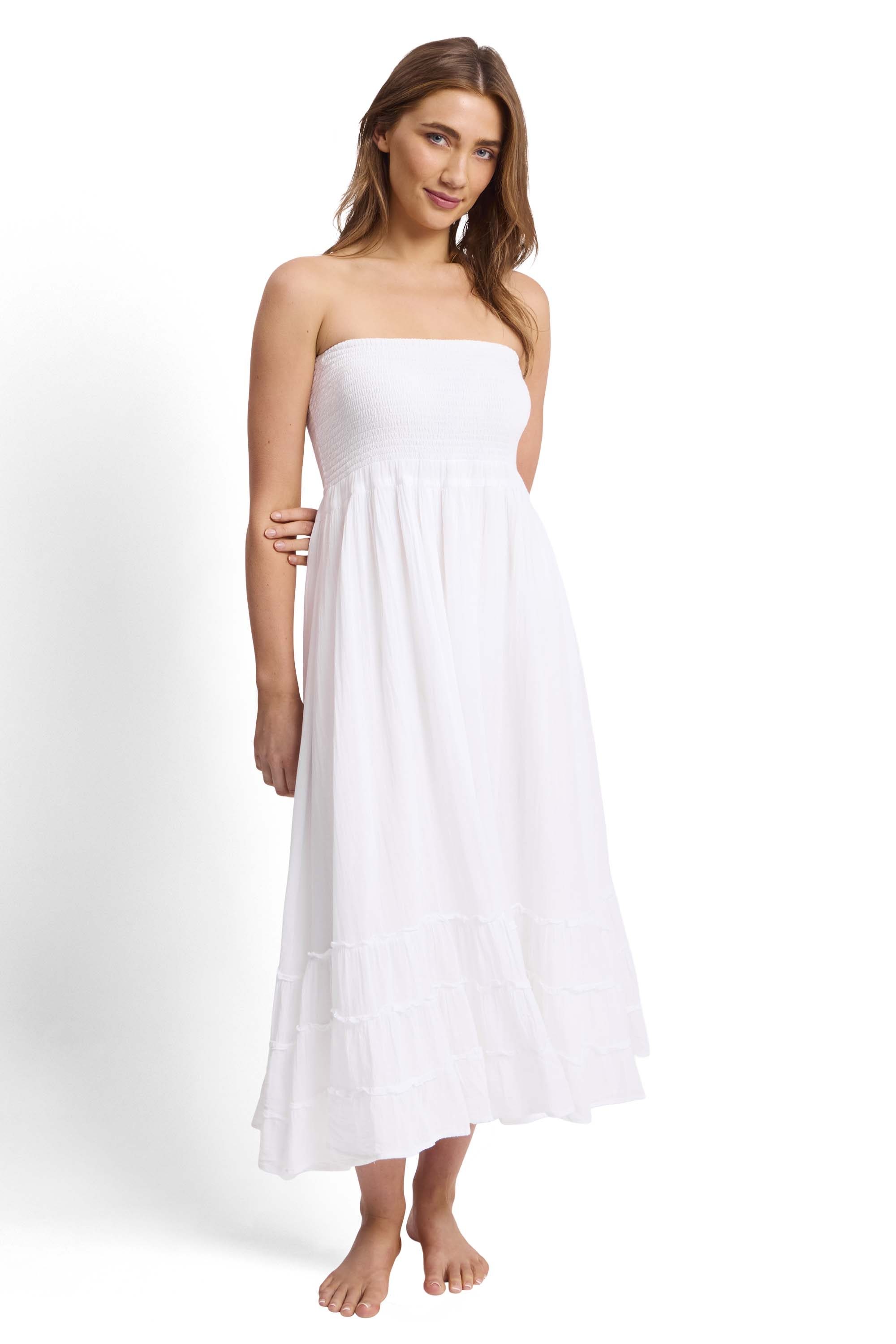 Resort Sunshine Maxi-White
