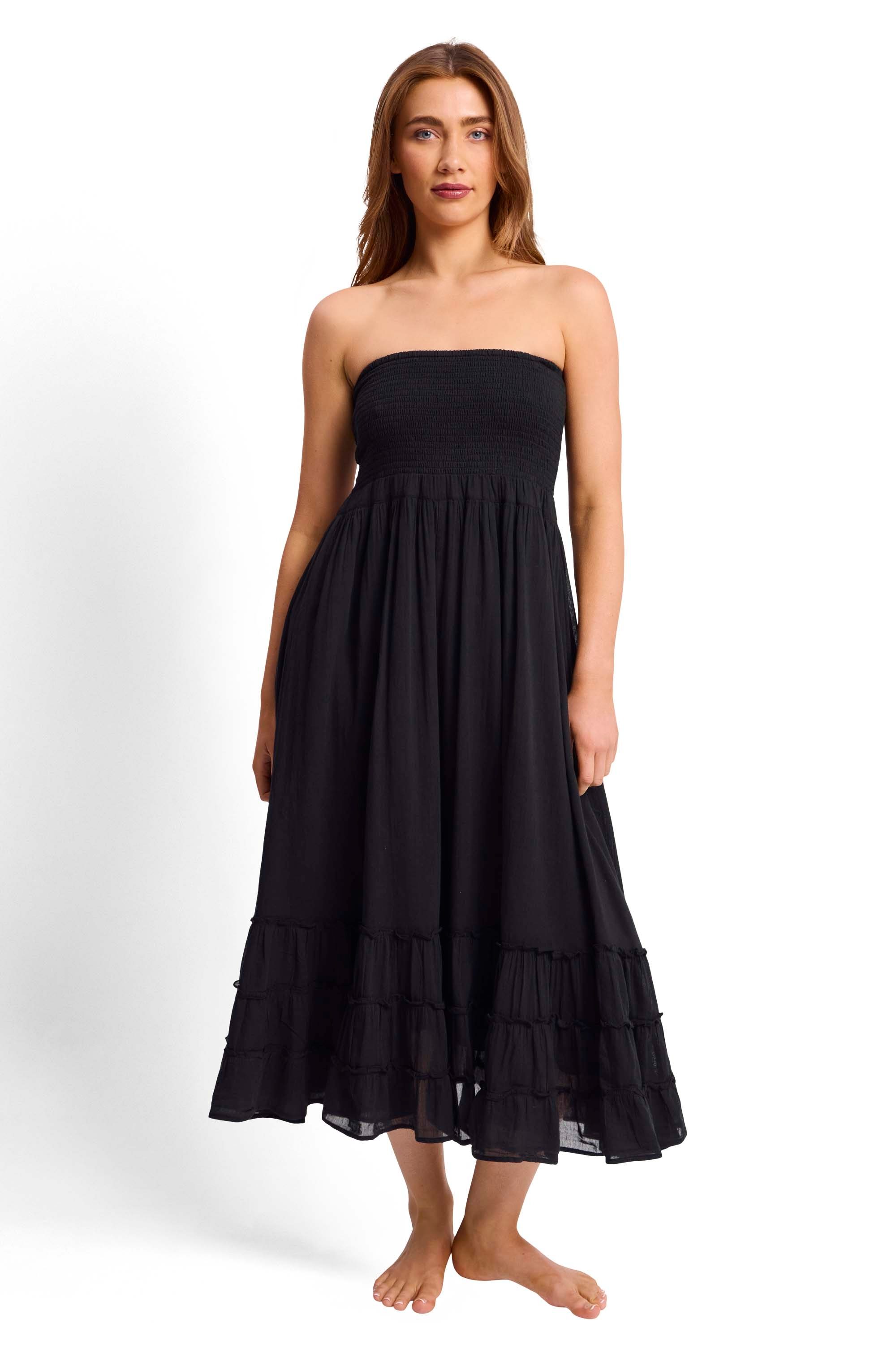 Resort Sunshine Maxi-Black
