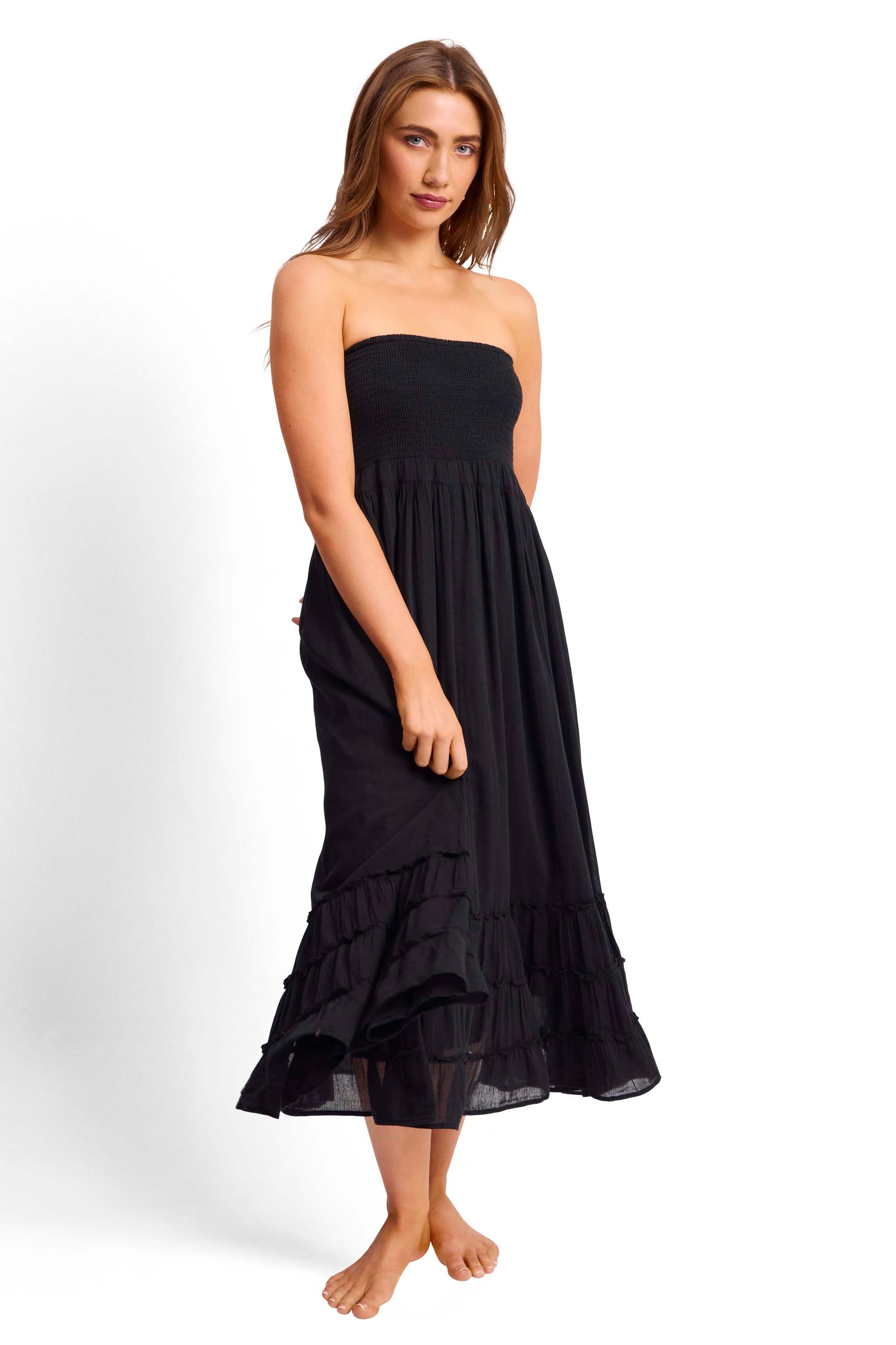 Resort Sunshine Maxi-Black