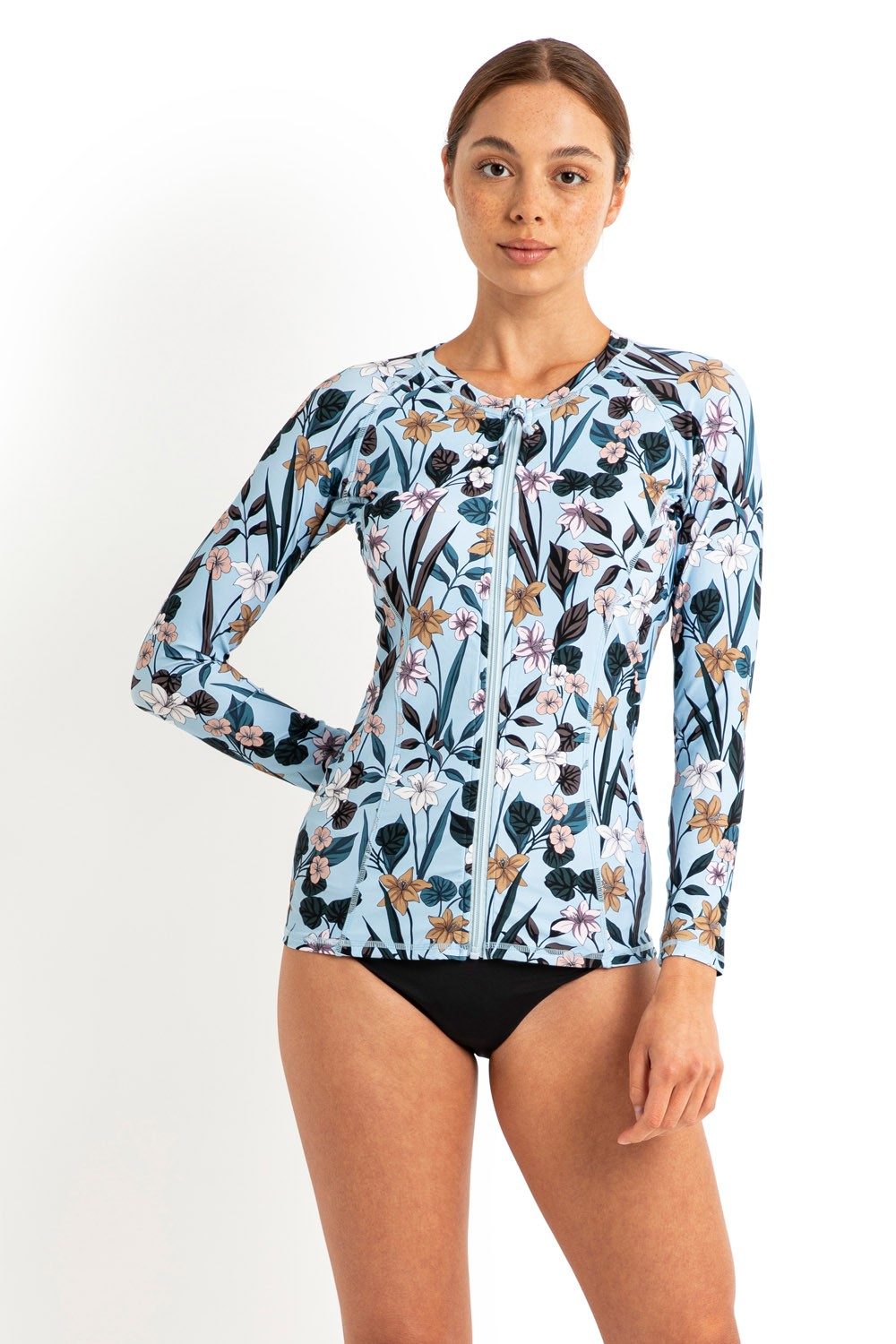 Trelisse Long Sleeve Rashie-Blue