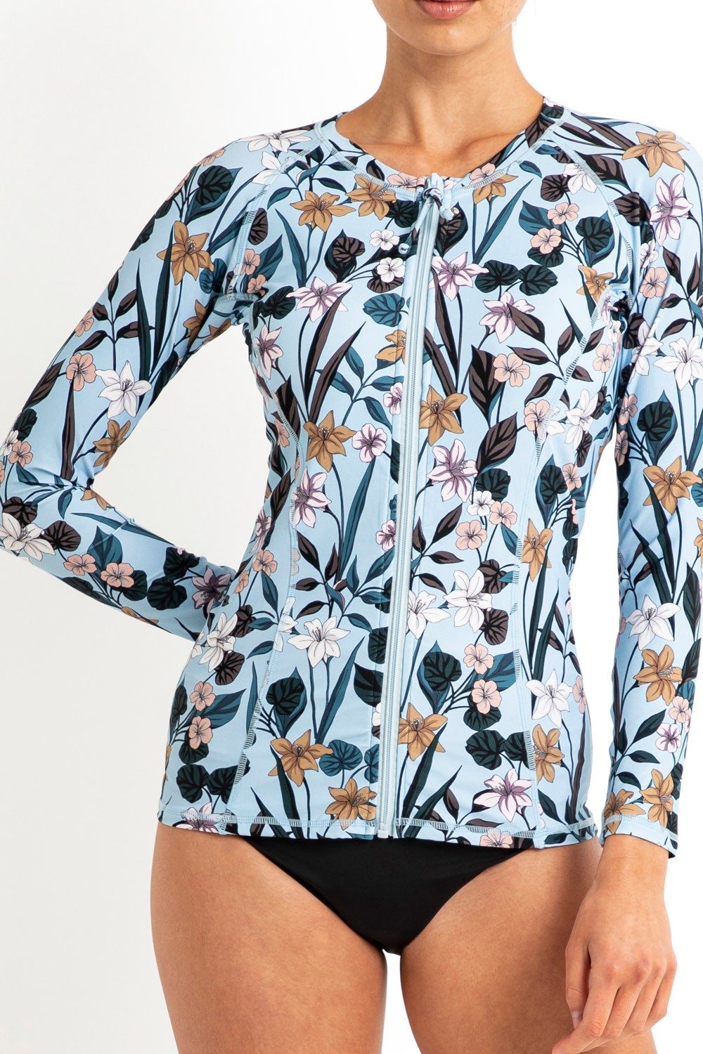 Trelisse Long Sleeve Rashie-Blue